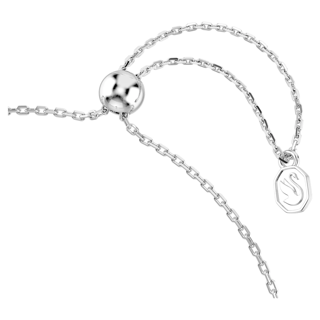 Ariana Grande x Swarovski bracelet Mixed cuts, Flower, Multicolored, Rhodium plated - Image 3