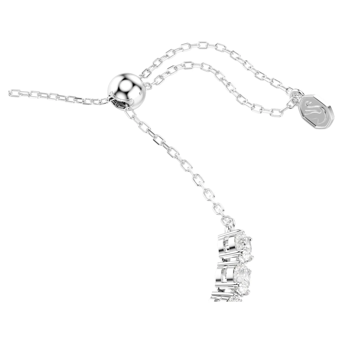 Ariana Grande x Swarovski bracelet Mixed cuts, Multicolored, Rhodium plated - Image 4