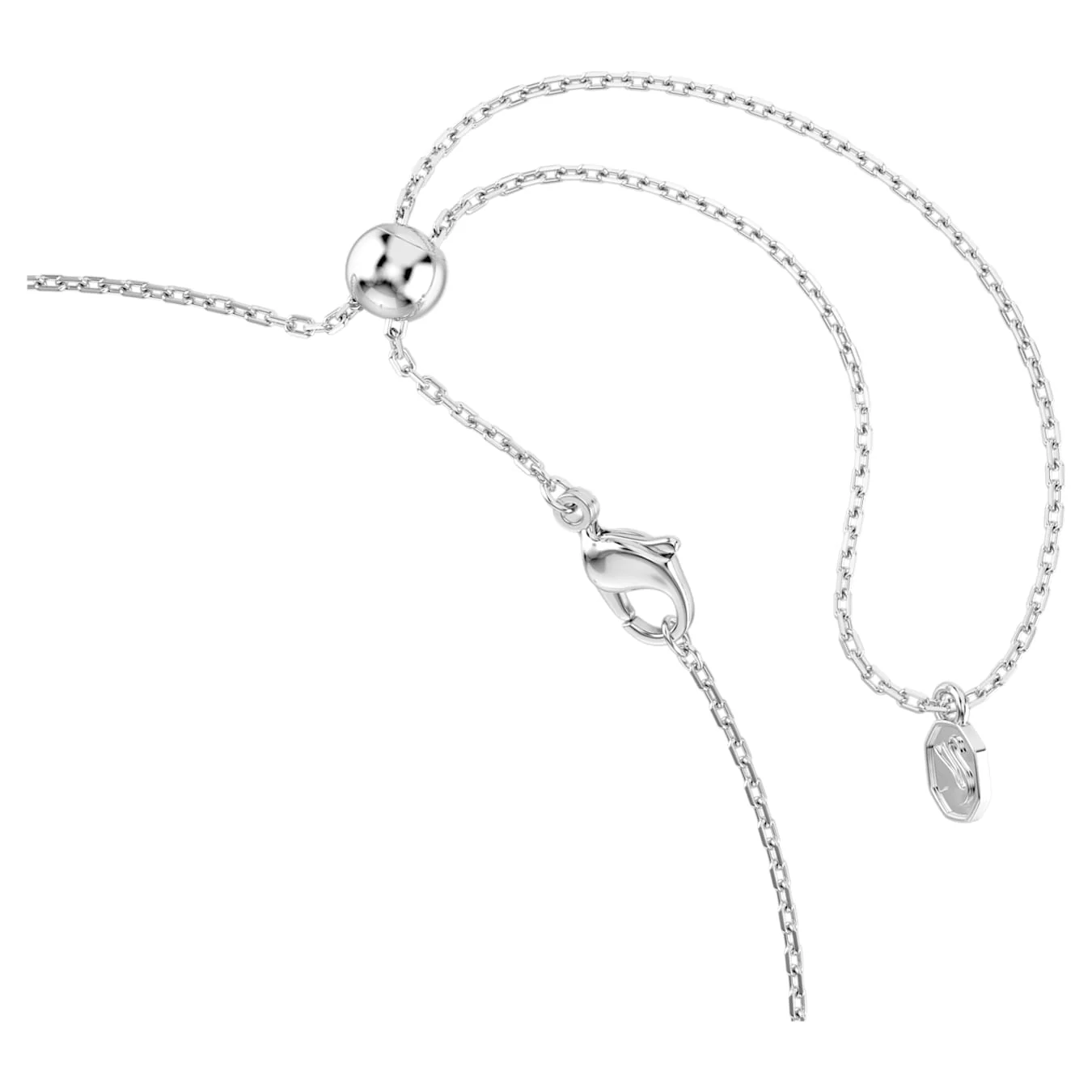 Ariana Grande x Swarovski choker Mixed cuts, Flower, Multicolored, Rhodium plated - Image 3