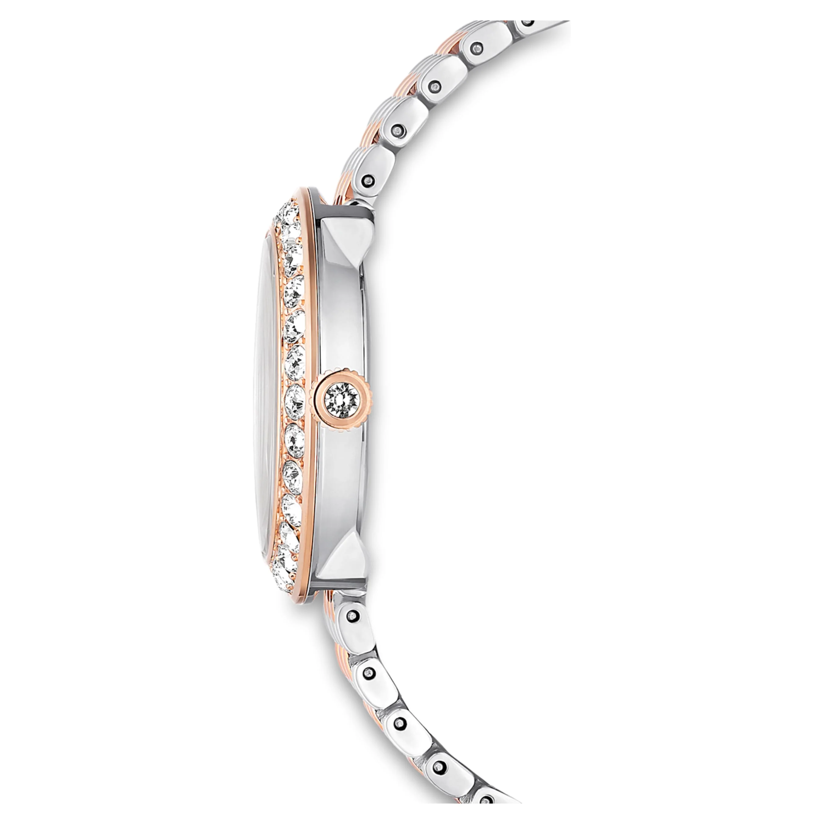 Certa watch Swiss Made, Metal bracelet, Rose gold tone, Mixed metal finish - Image 6