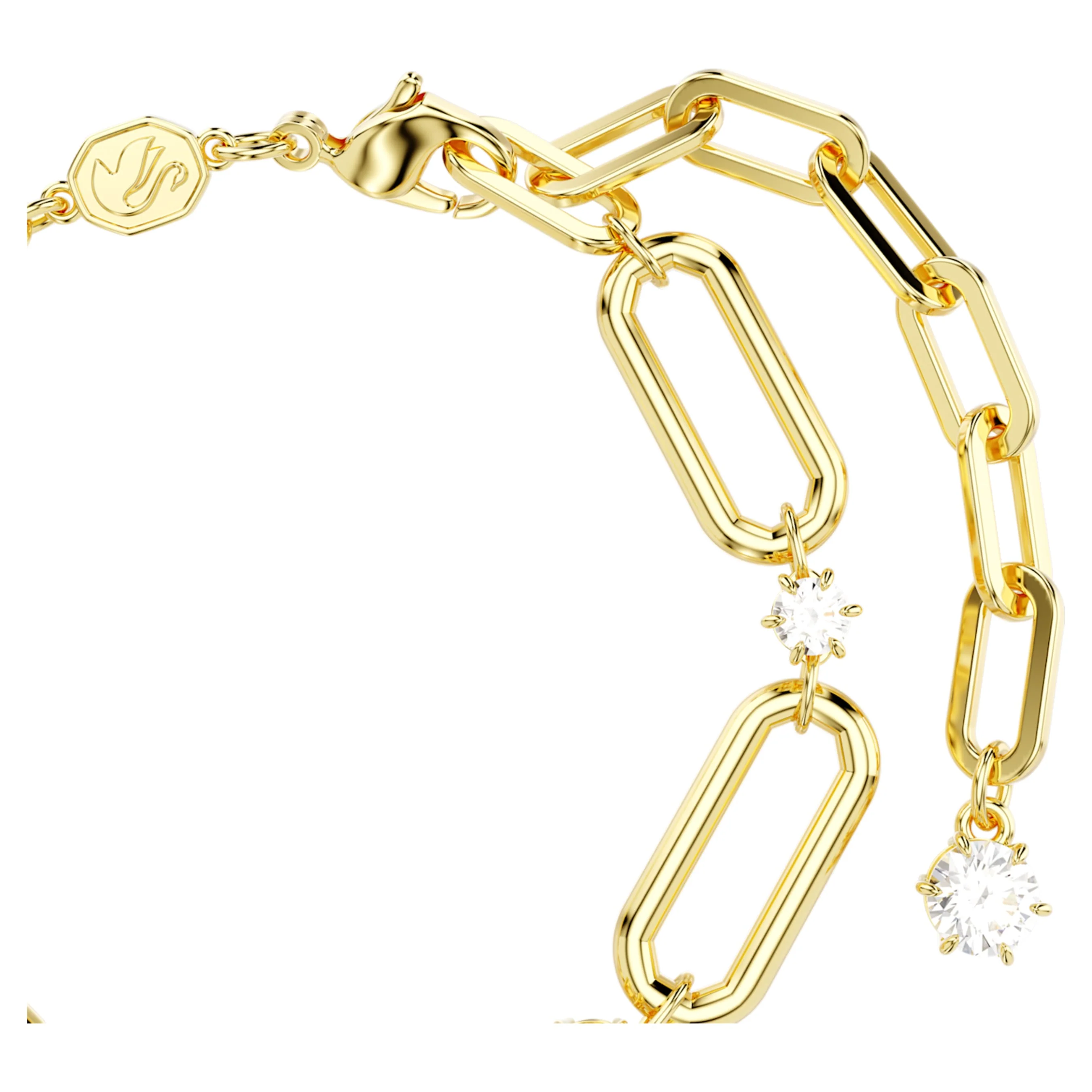 Constella bracelet White, Gold-tone plated - Image 3
