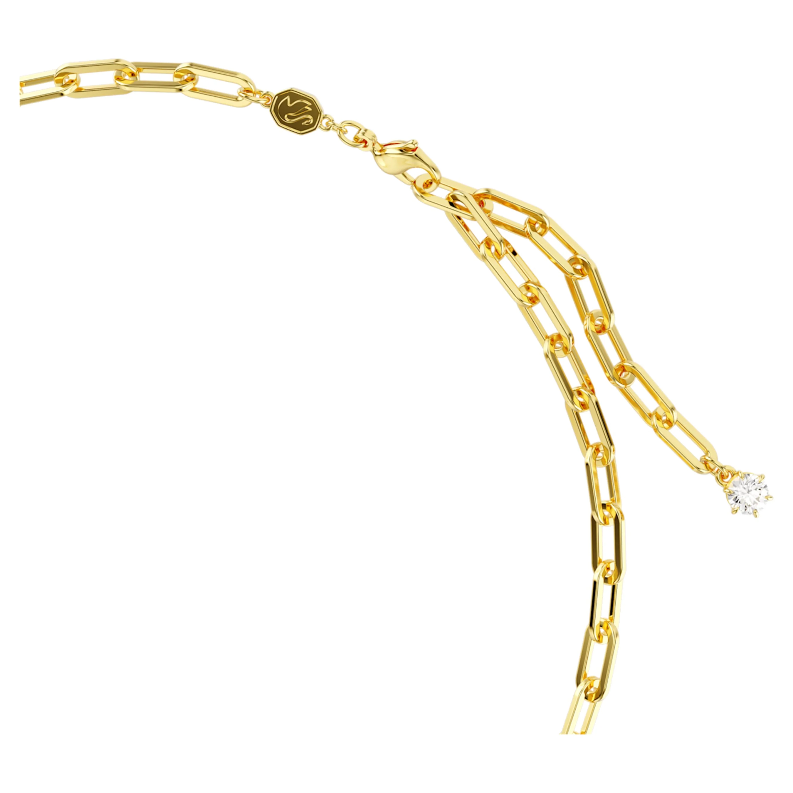 Constella necklace White, Gold-tone plated - Image 3