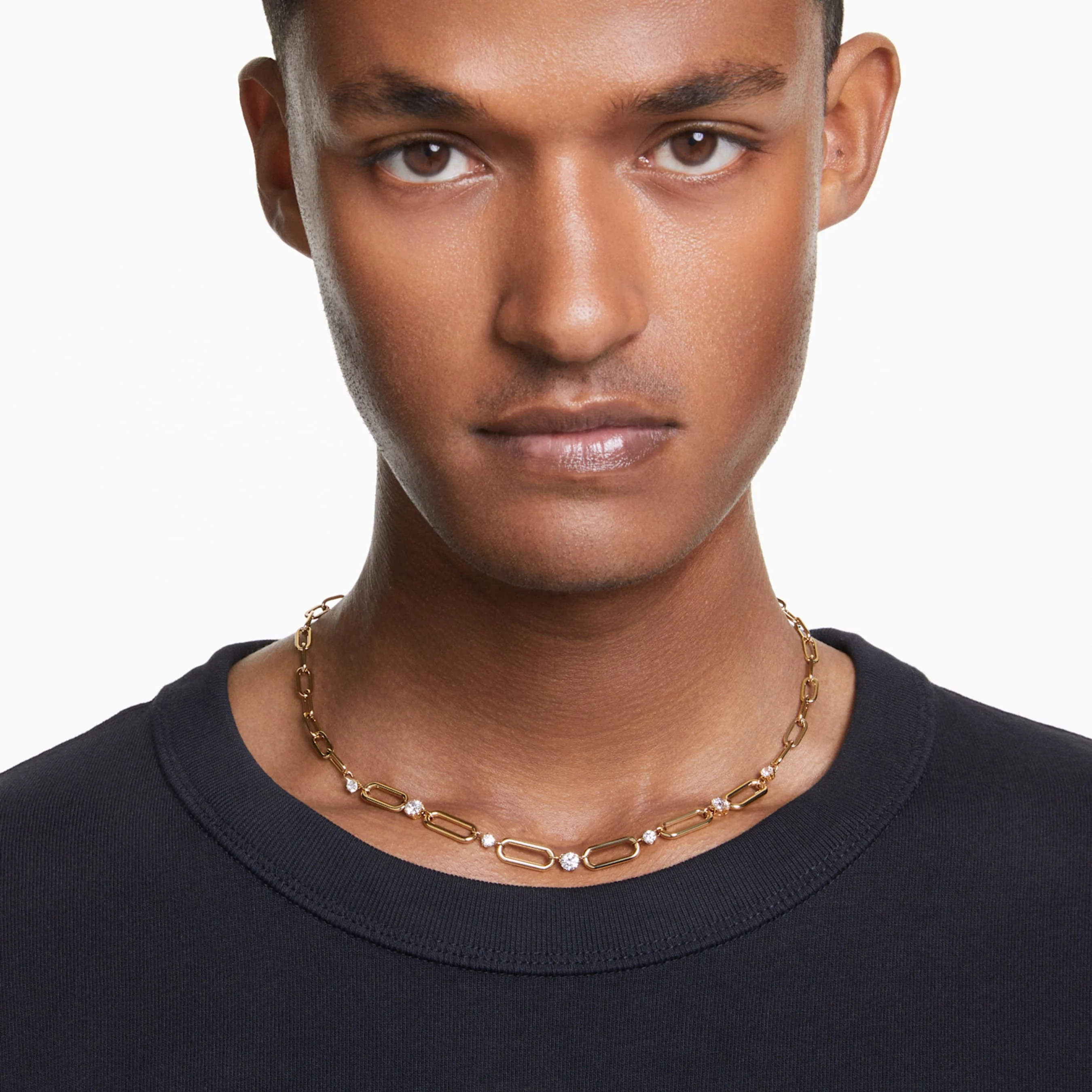 Constella necklace White, Gold-tone plated - Image 5