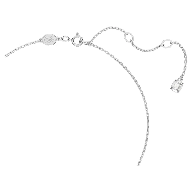 Constella pendant Round cut, White, Rhodium plated - Image 3