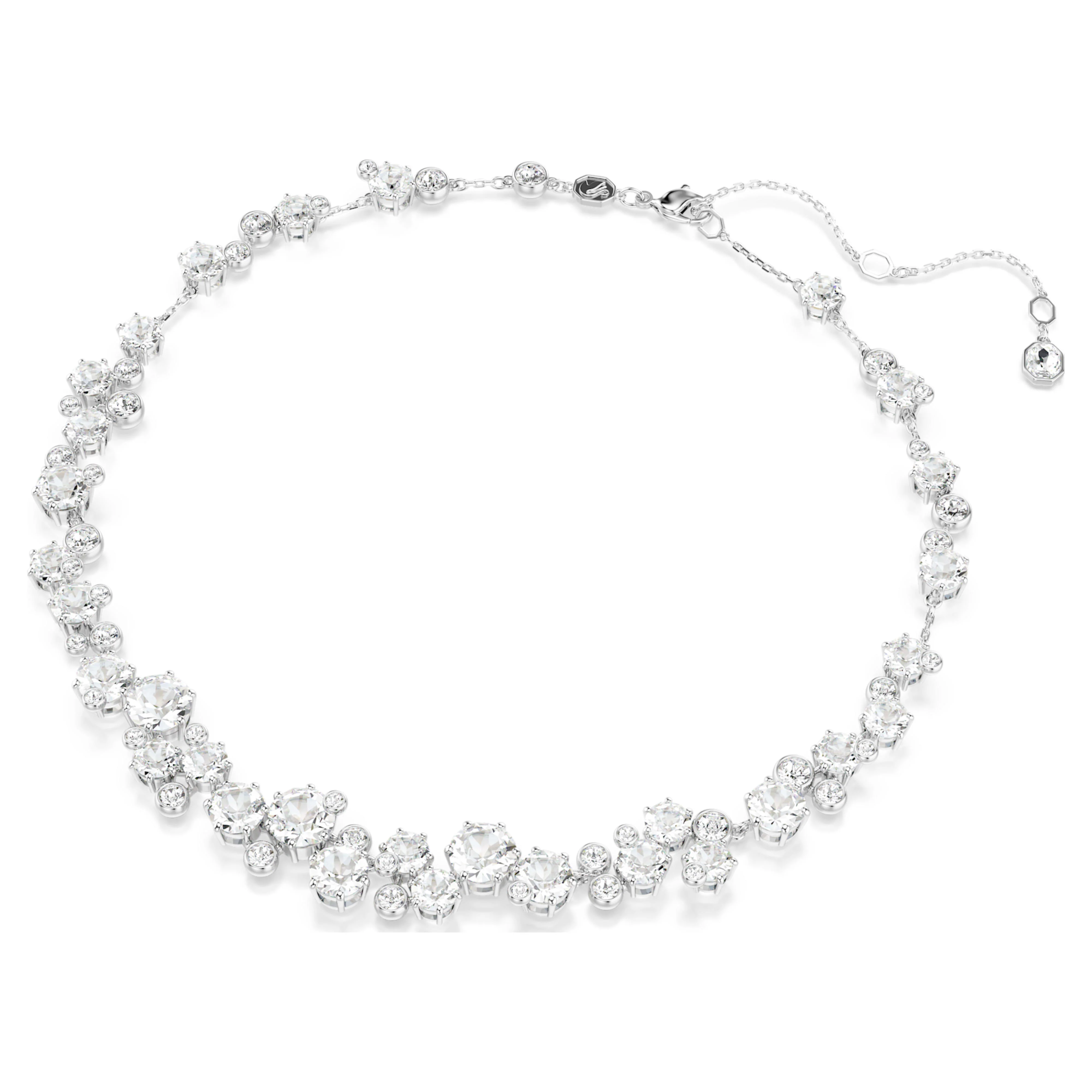 Constella set Mixed cuts, White, Rhodium plated - Image 2