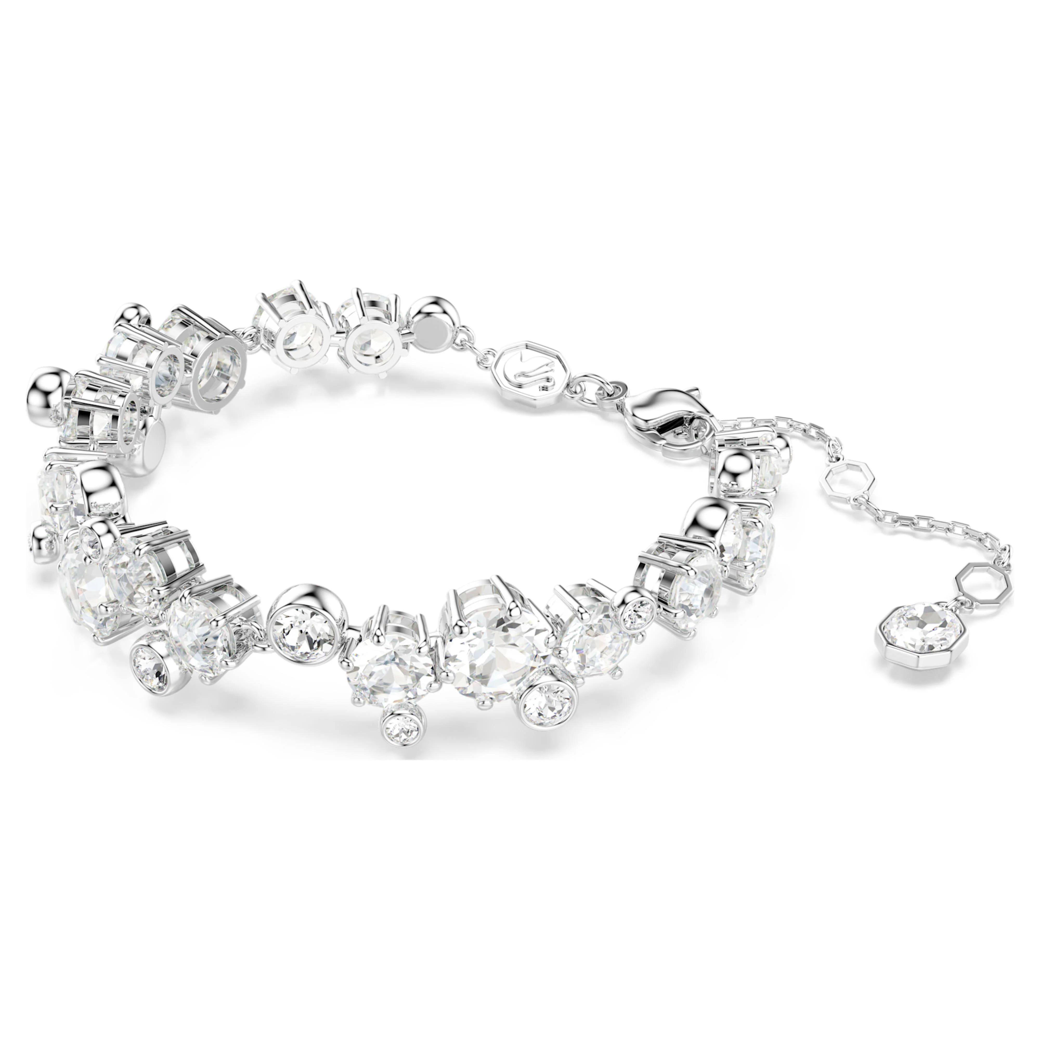 Constella set Mixed cuts, White, Rhodium plated - Image 5