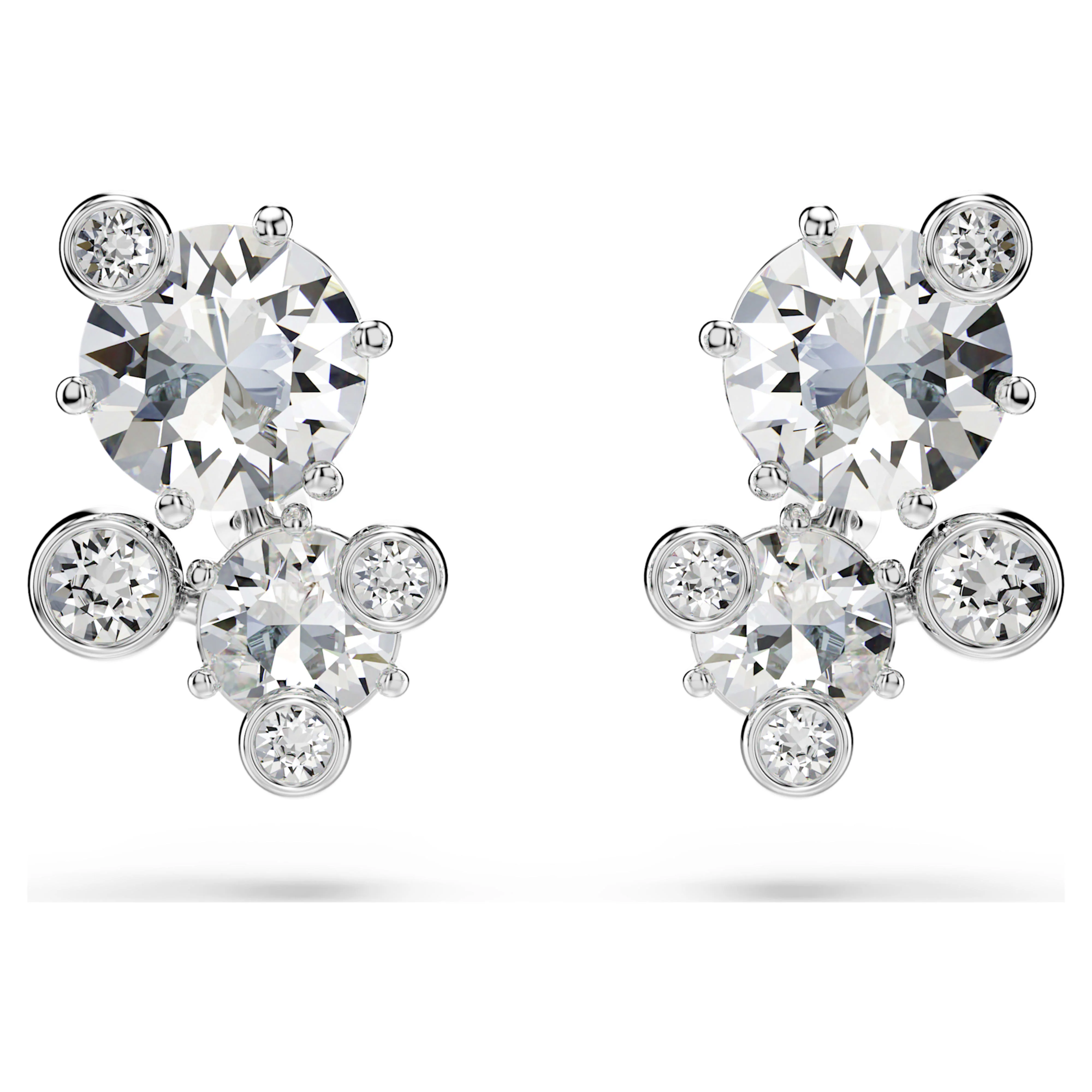 Constella set Mixed cuts, White, Rhodium plated - Image 6