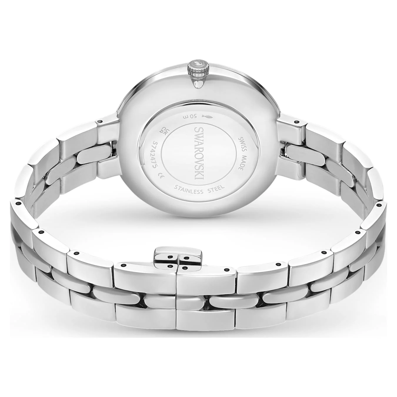 Cosmopolitan watch Swiss Made, Metal bracelet, Silver tone, Stainless steel - Image 3