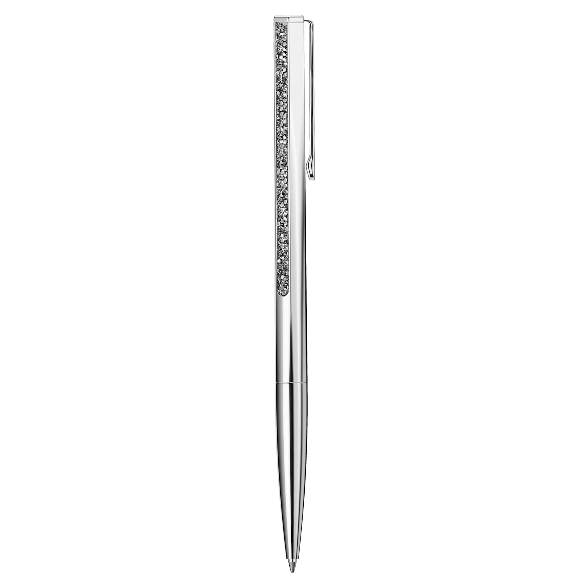 Crystal Shimmer ballpoint pen Silver tone, Chrome plated - Image 2