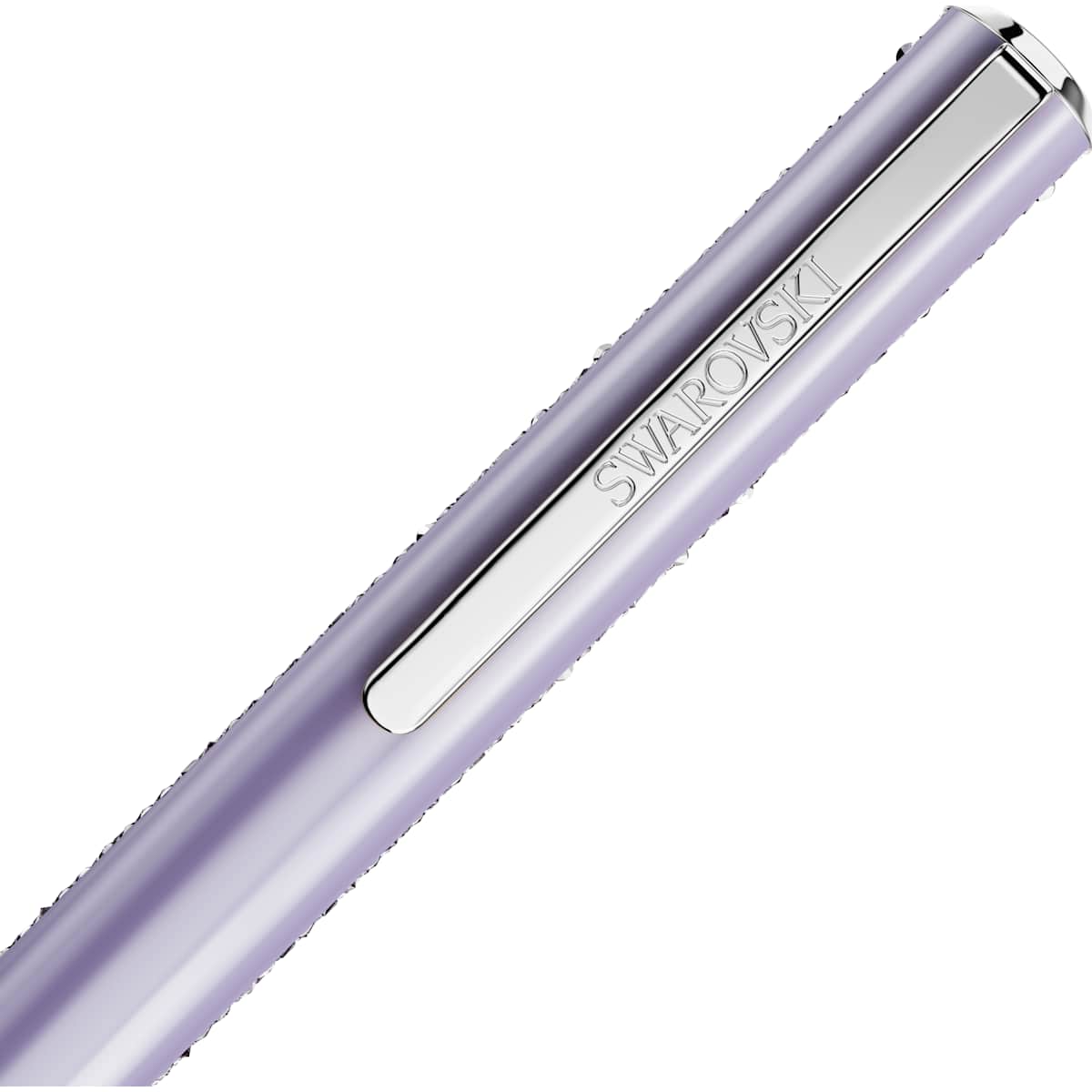 Crystal Shimmer Glide ballpoint pen Purple, Purple lacquered, Chrome plated - Image 3