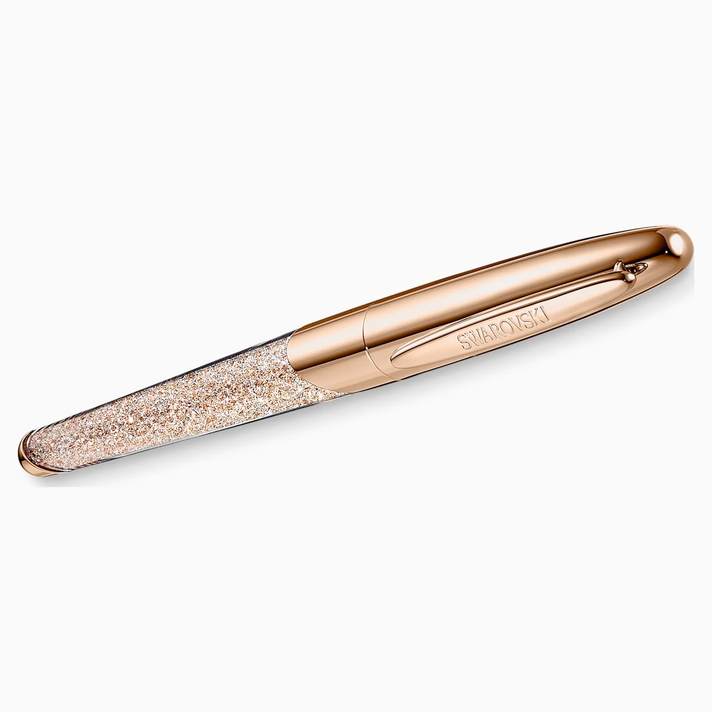Crystalline rollerball pen Rose gold tone, Rose gold-tone plated - Image 4