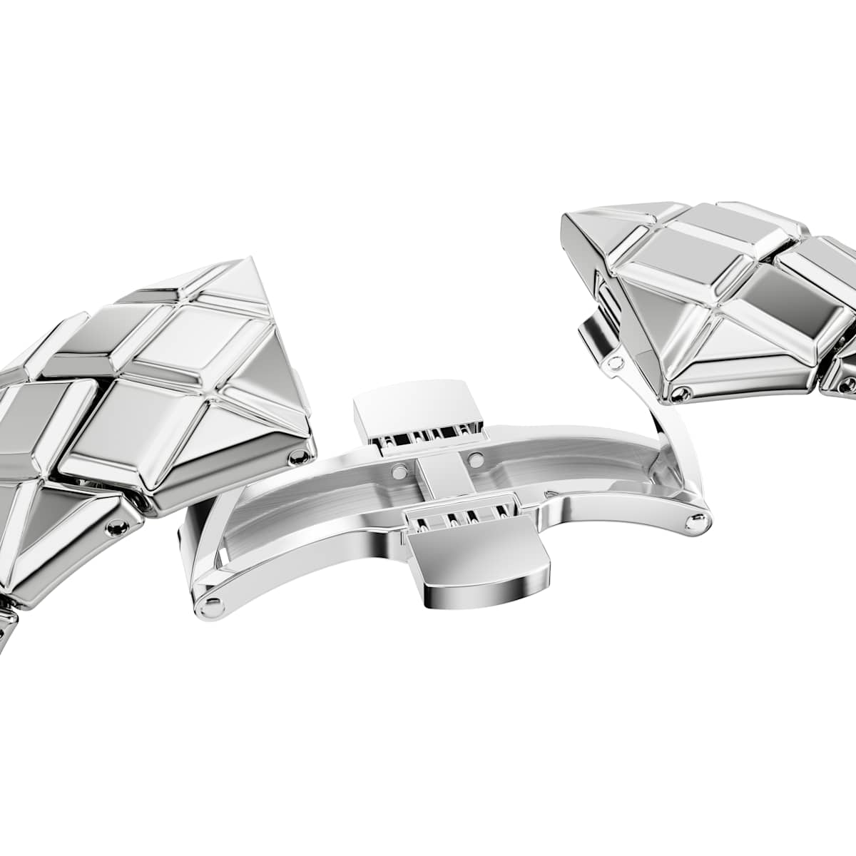 Curiosa bangle watch Swiss Made, Crystal bracelet, Silver tone, Stainless Steel - Image 7