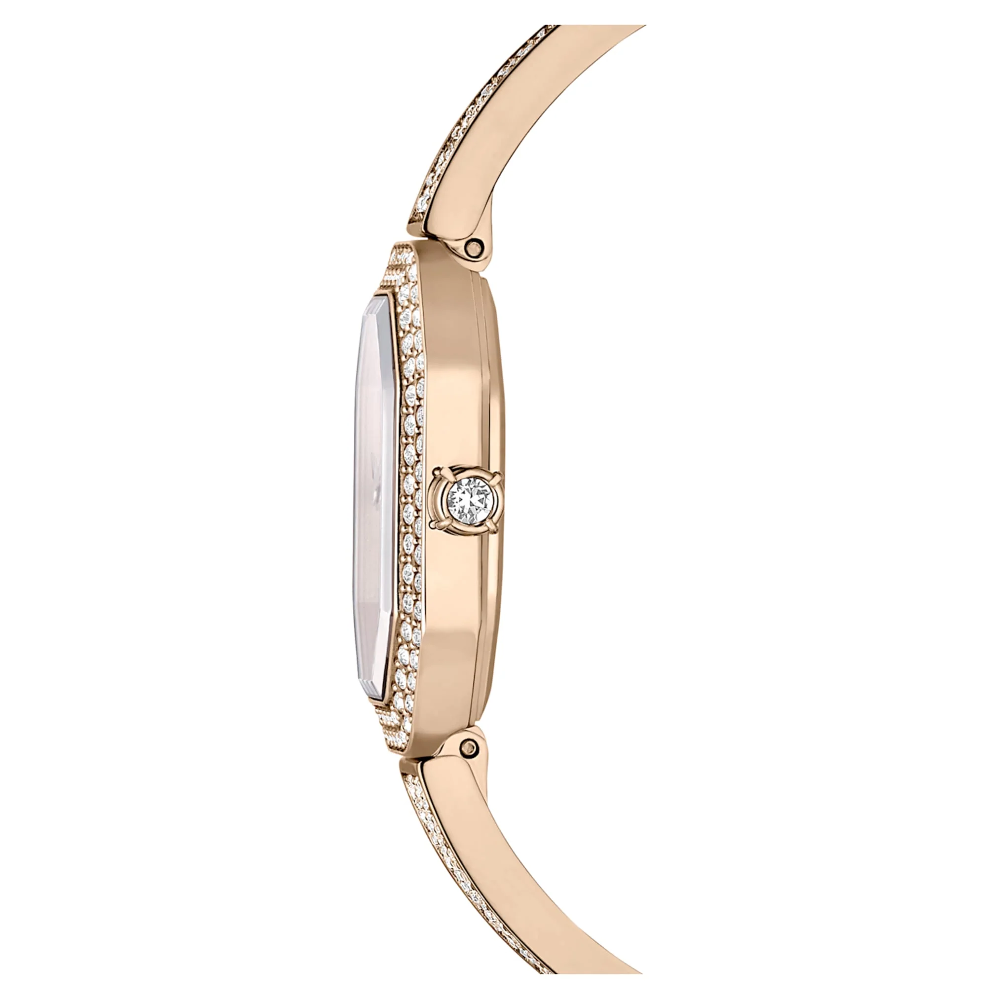 Dextera Bangle watch Swiss Made, Metal bracelet, Gold tone, Champagne gold-tone finish - Image 6