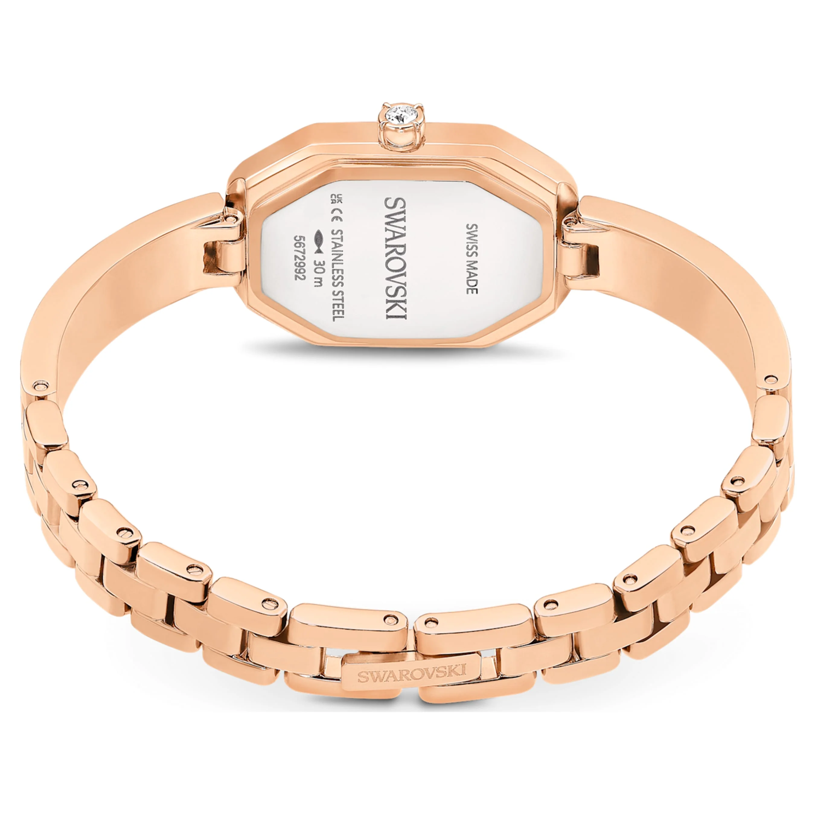 Dextera Bangle watch Swiss Made, Metal bracelet, Rose gold tone, Rose gold-tone finish - Image 3