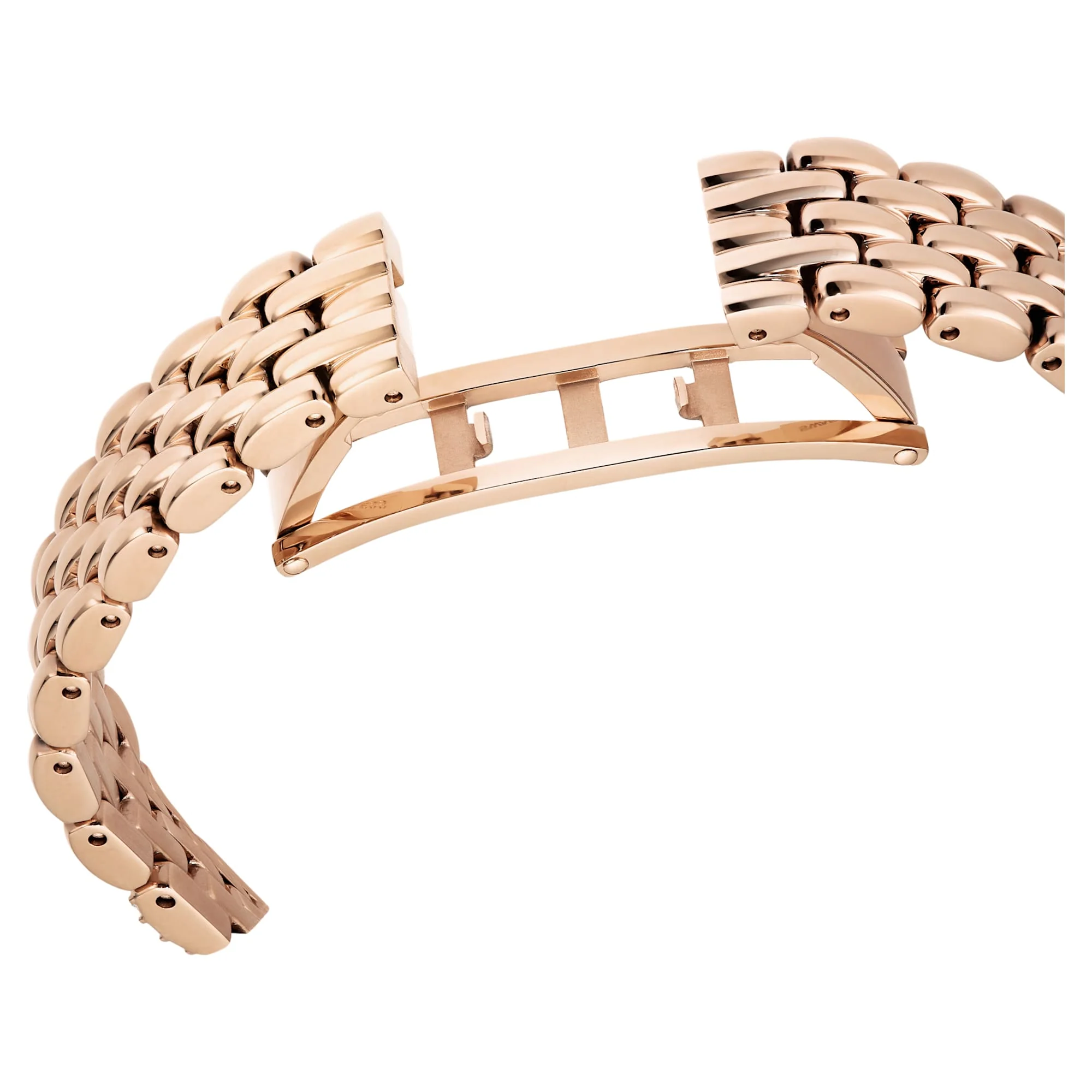 Dextera Octagon watch Swiss Made, Metal bracelet, Gold tone, Rose gold-tone finish - Image 7