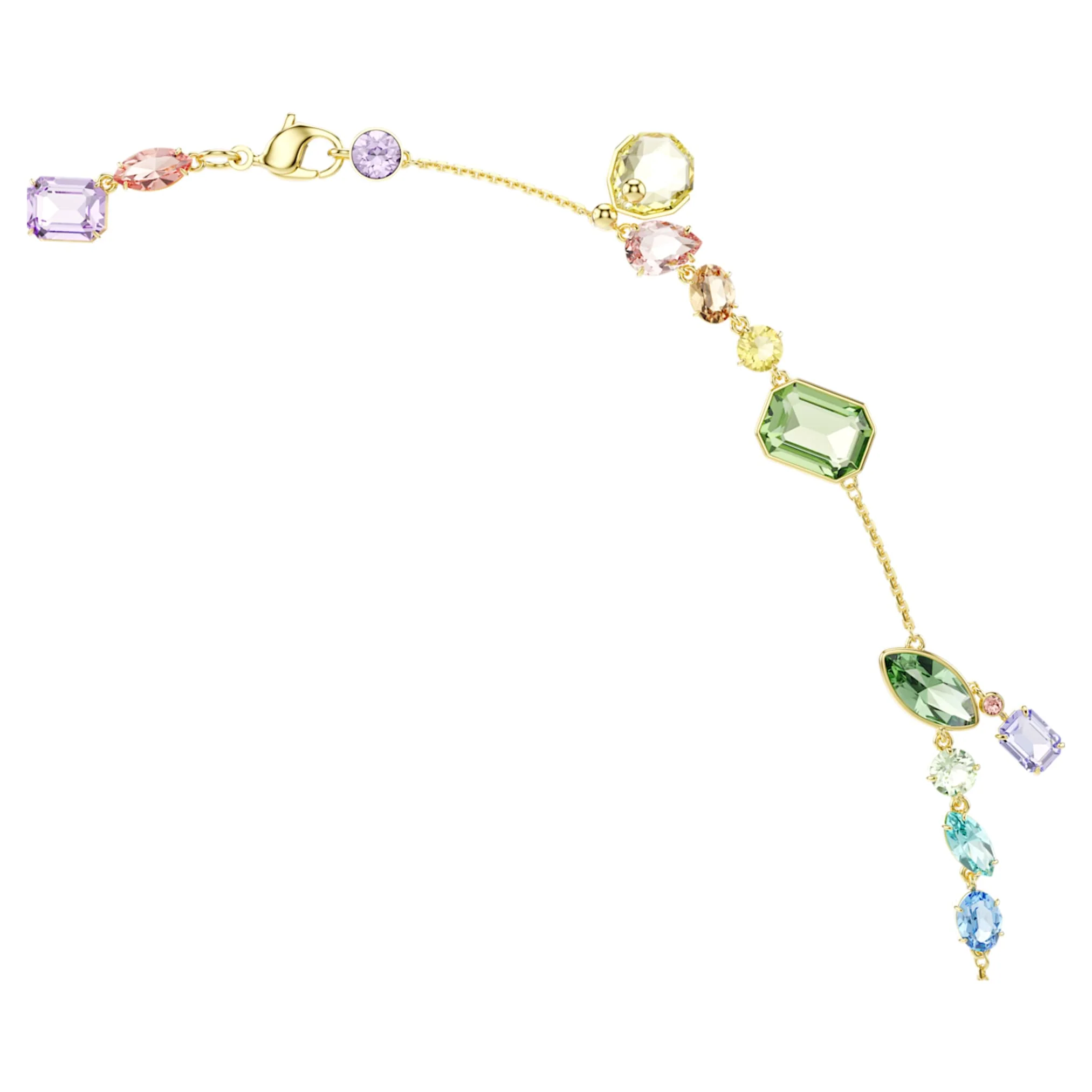 Gema strandage Mixed cuts, Multicolored, Gold-tone plated - Image 3