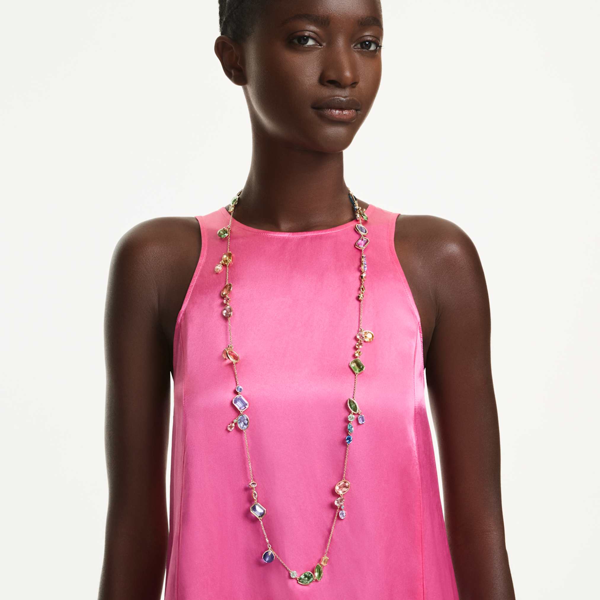 Gema strandage Mixed cuts, Multicolored, Gold-tone plated - Image 6