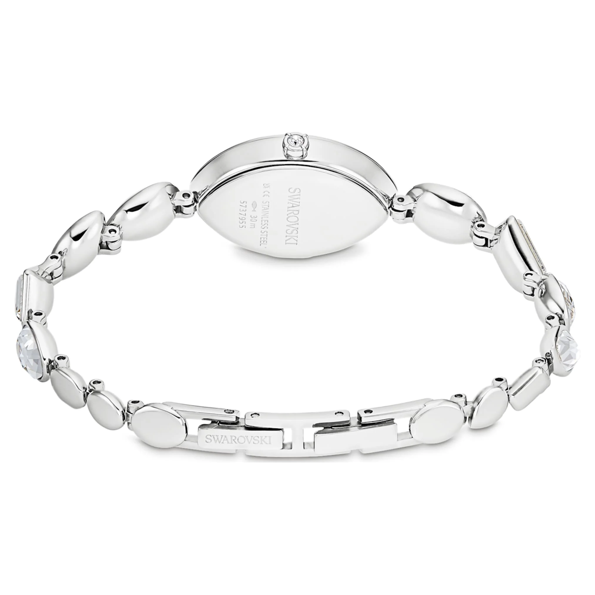 Gema watch Crystal bracelet, Silver tone, Stainless steel - Image 3