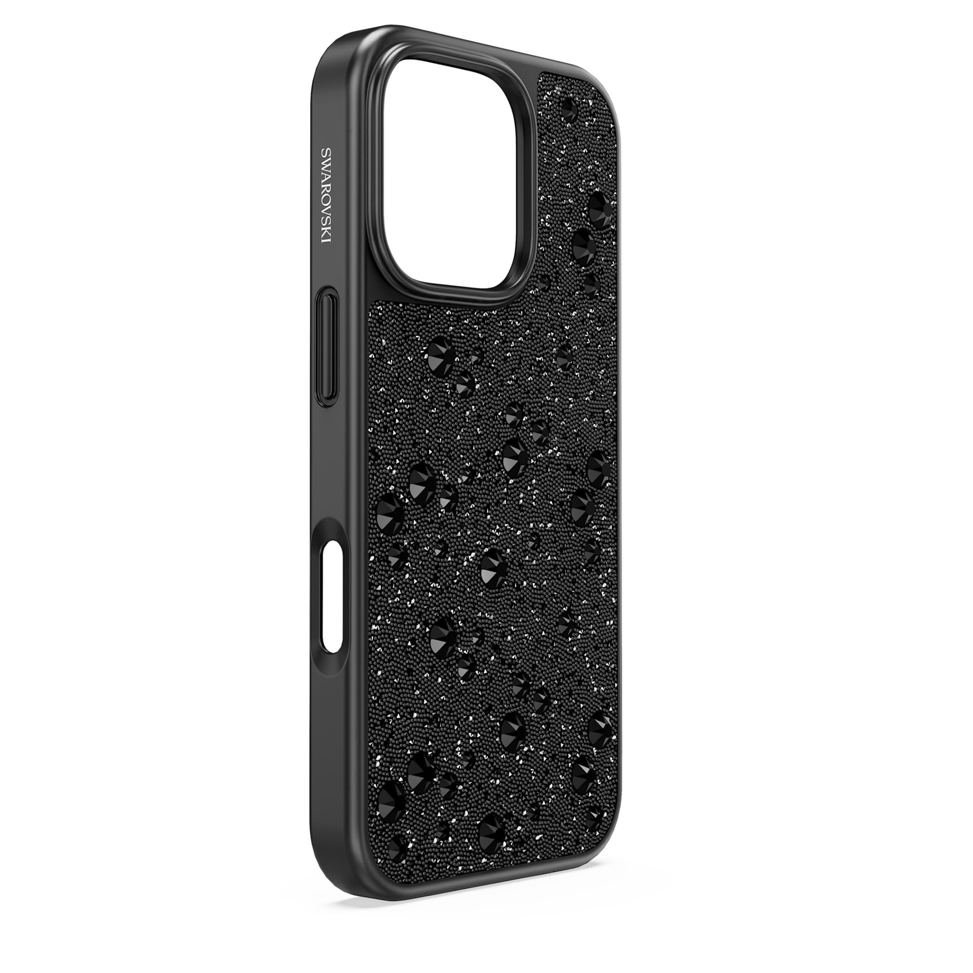 High smartphone case Scattered design, iPhone® 16 Pro, Black - Image 3