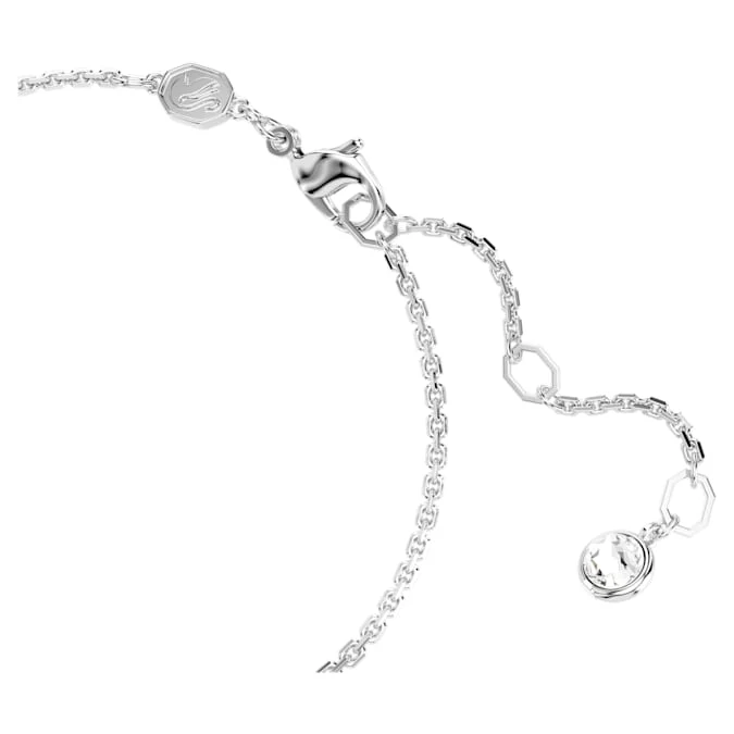 Hyperbola bracelet Infinity, White, Rhodium plated - Image 3