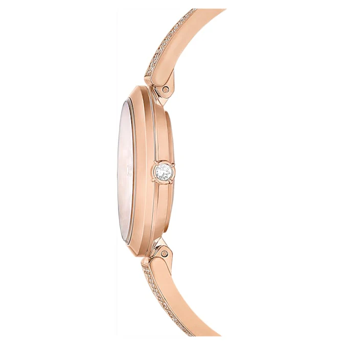 Illumina watch Swiss Made, Metal bracelet, Rose gold tone, Rose gold-tone finish - Image 6