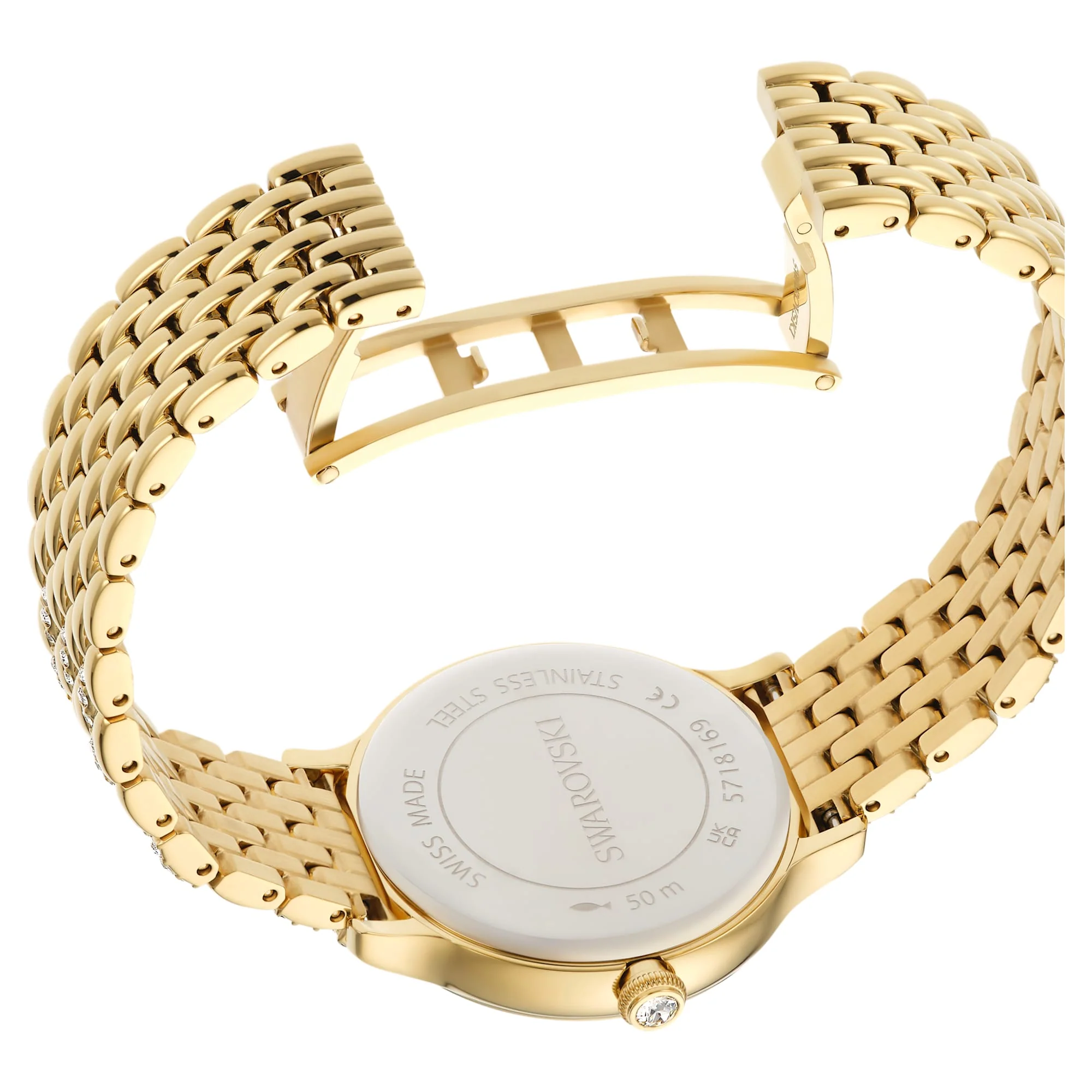Imber watch Swiss Made, Metal bracelet, Gold tone, Gold-tone finish - Image 6