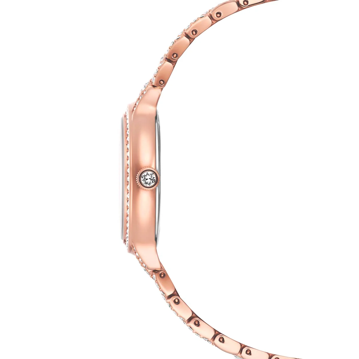 Imber watch, Swiss Made, Metal bracelet, Green, Rose gold-tone finish - Image 5