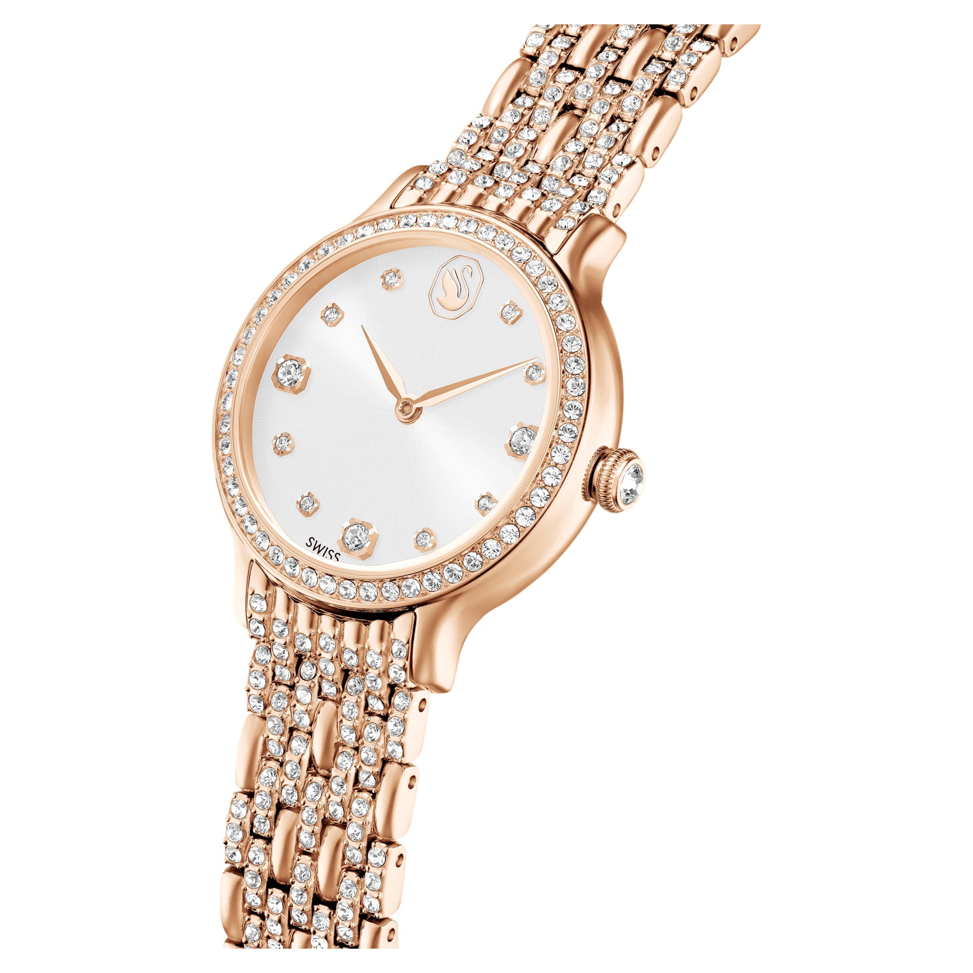 Imber watch Swiss Made, Metal bracelet, Rose gold tone, Rose gold-tone finish - Image 4