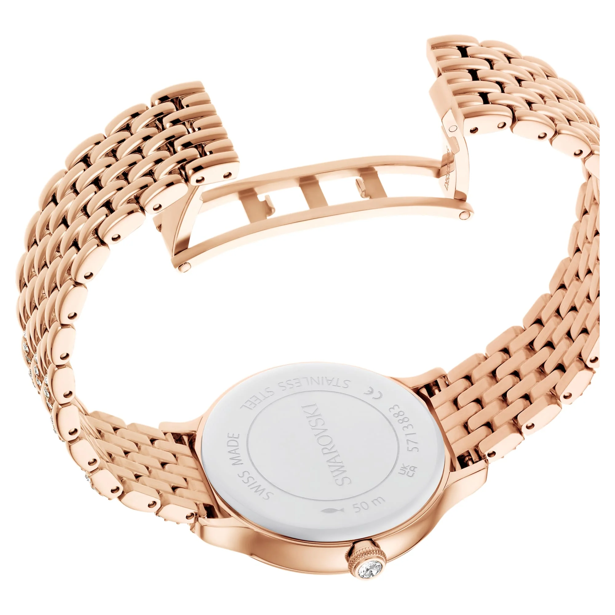 Imber watch Swiss Made, Metal bracelet, Rose gold tone, Rose gold-tone finish - Image 6