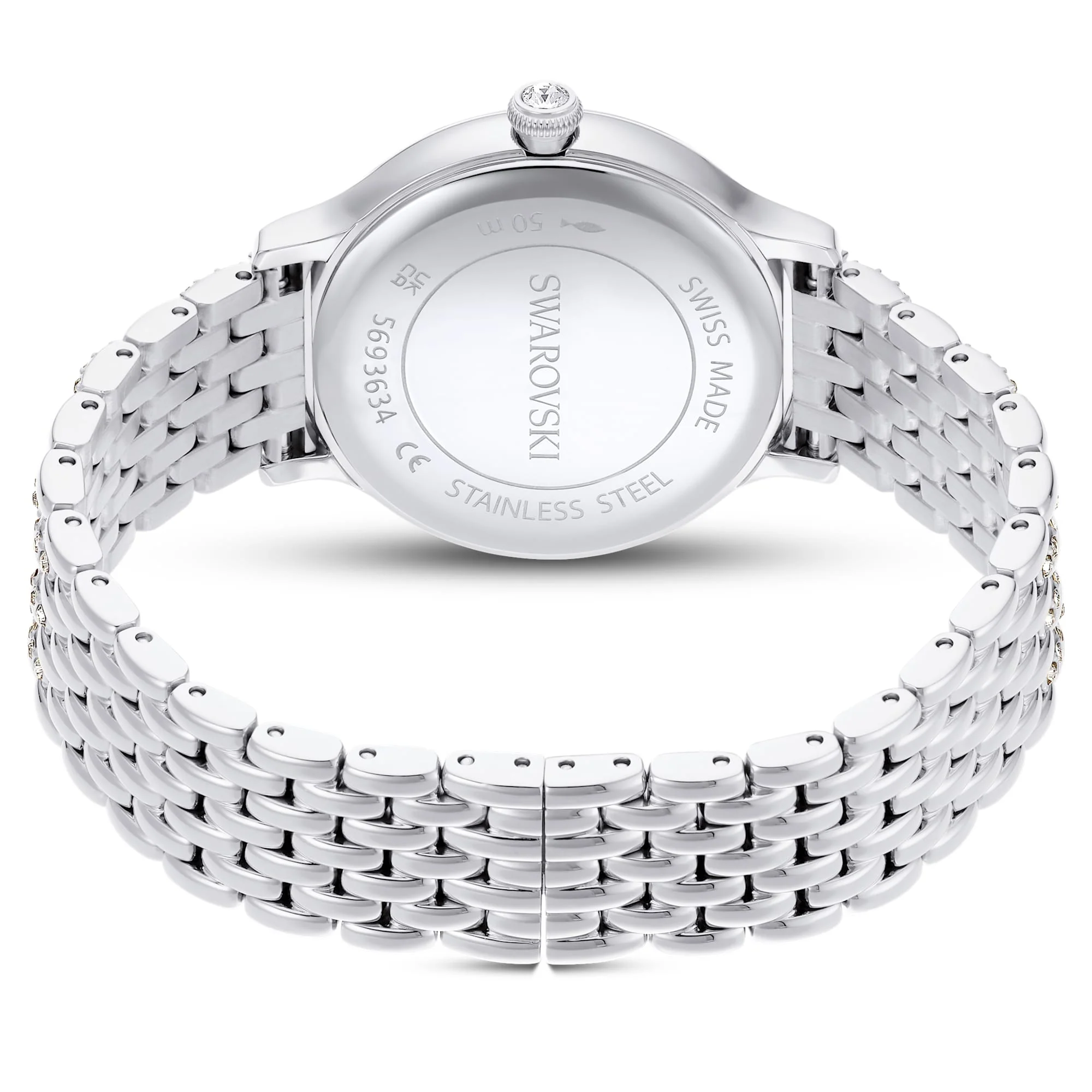 Imber watch Swiss Made, Metal bracelet, Silver tone, Stainless Steel - Image 3