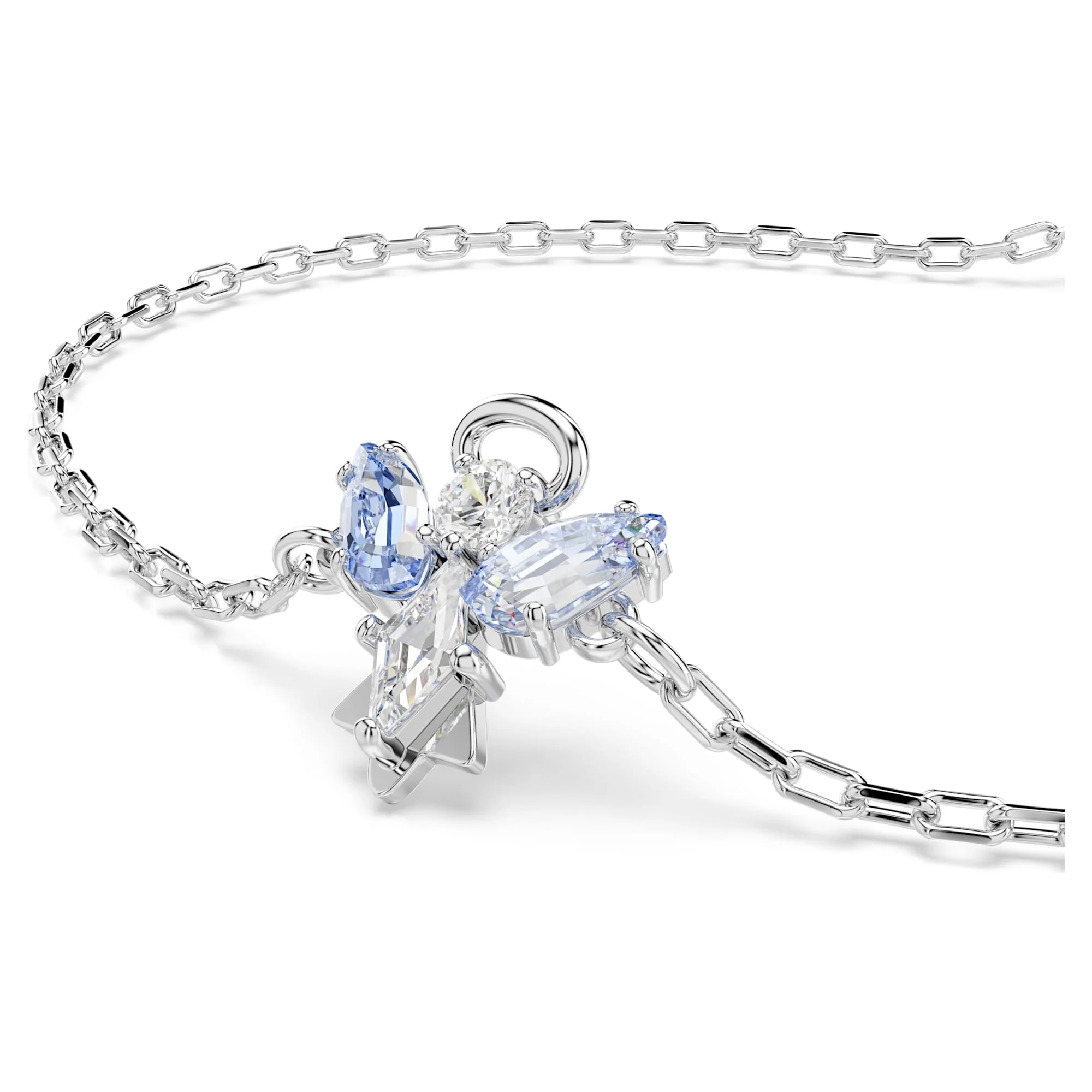Magic bracelet Angel, Blue, Rhodium plated - Image 4