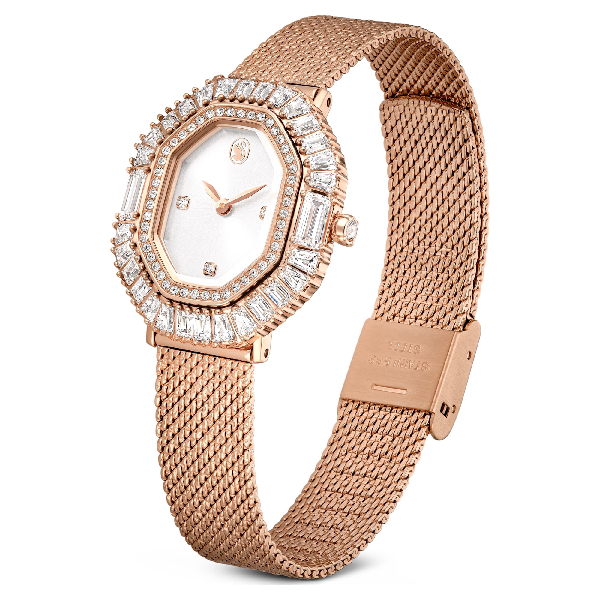 Matrix Octagon watch Metal bracelet, Rose gold tone, Rose gold-tone finish - Image 2