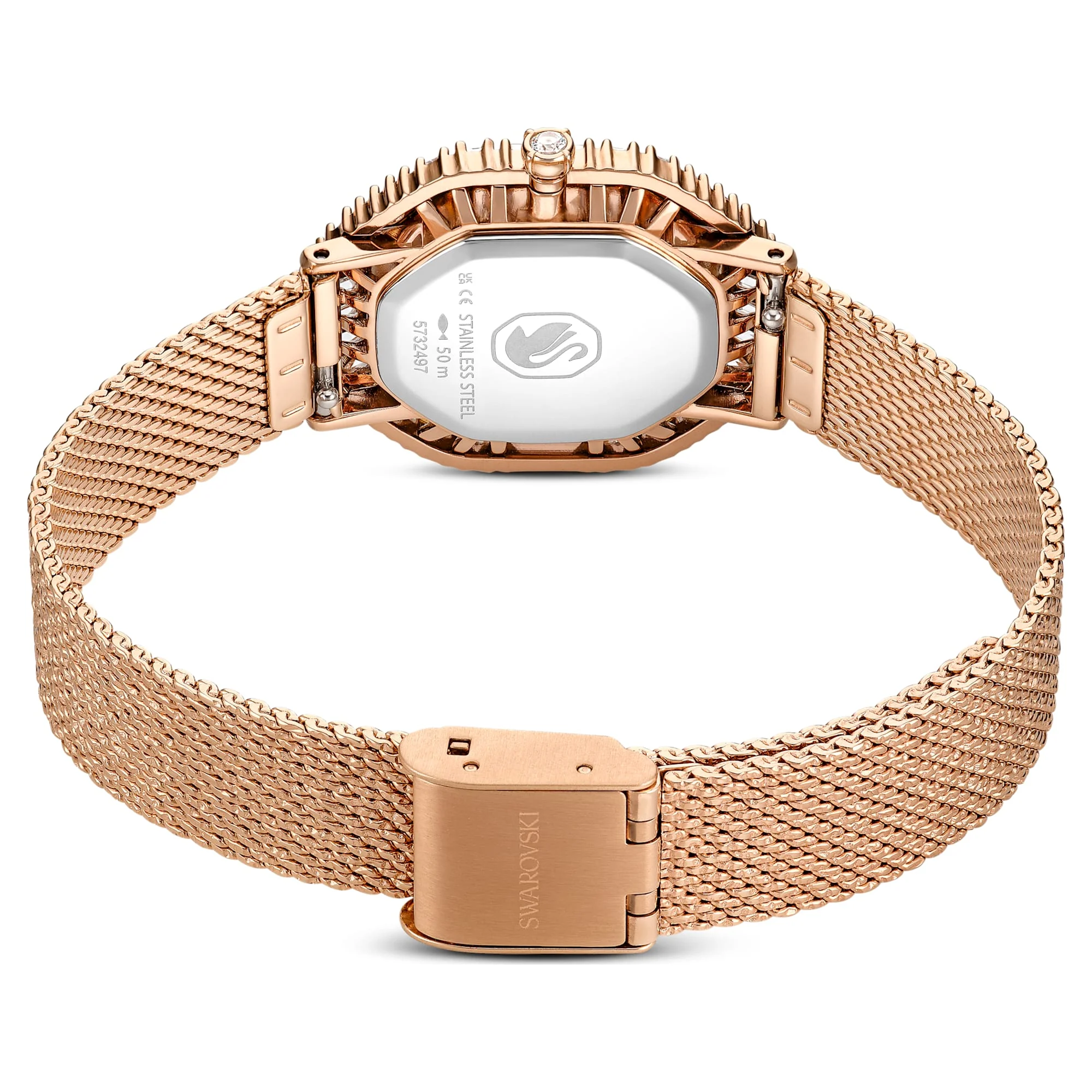 Matrix Octagon watch Metal bracelet, Rose gold tone, Rose gold-tone finish - Image 3
