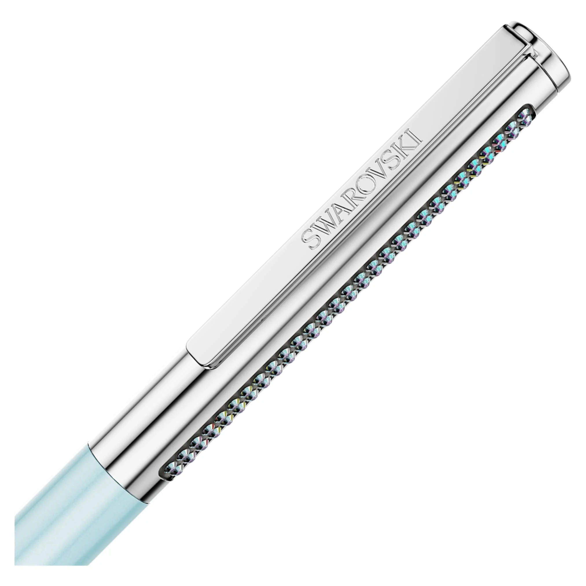 Matrix Tennis ballpoint pen Blue, Chrome plated - Image 3