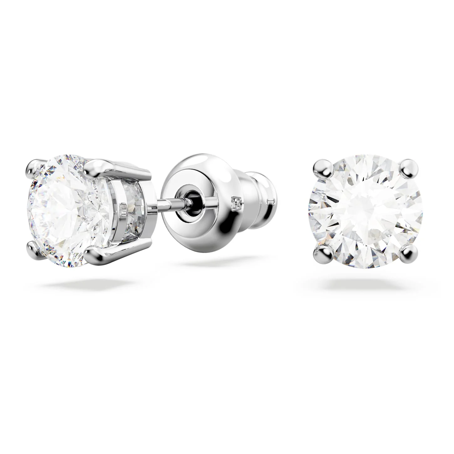 Matrix Tennis set Round cut, White, Rhodium plated - Image 5