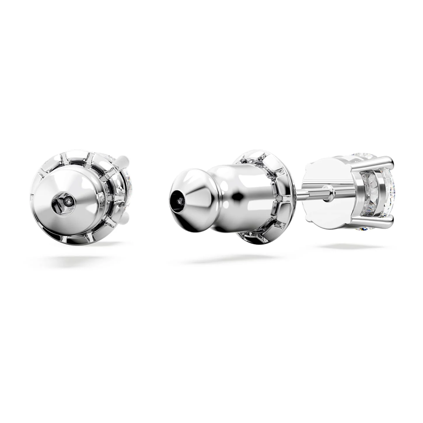 Matrix Tennis set Round cut, White, Rhodium plated - Image 7