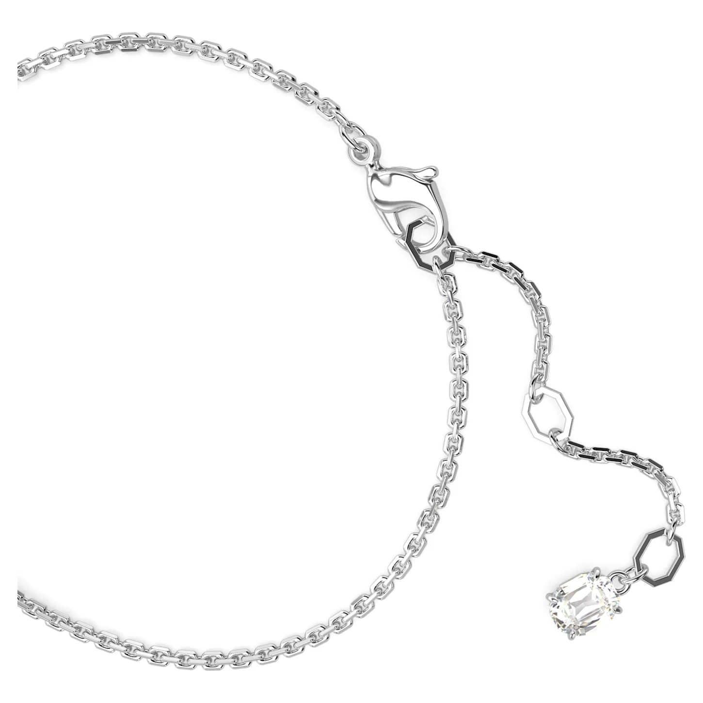 Mesmera bracelet Mixed cuts, Blue, Rhodium plated - Image 3