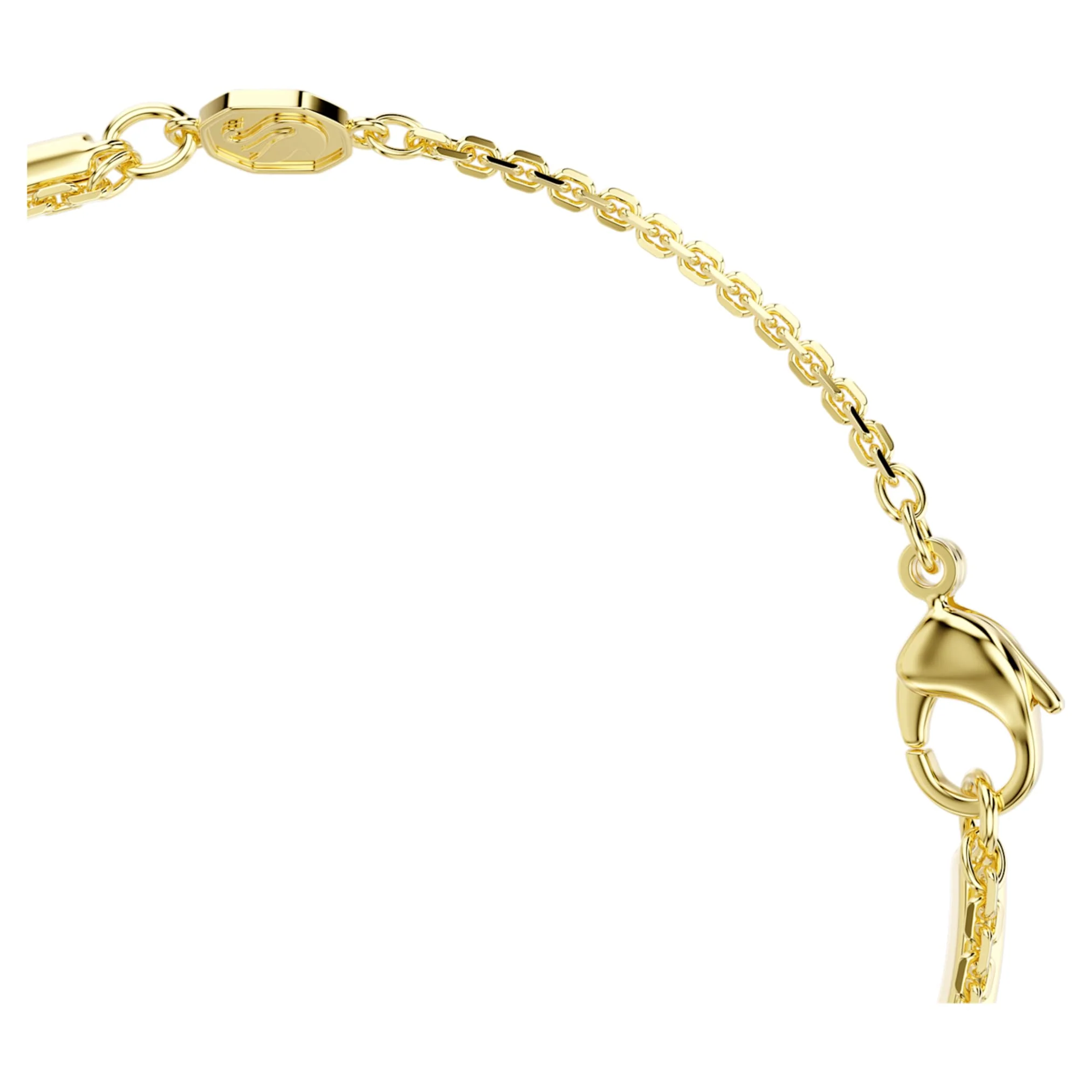 Mesmera bracelet Mixed cuts, White, 18K gold finish - Image 3