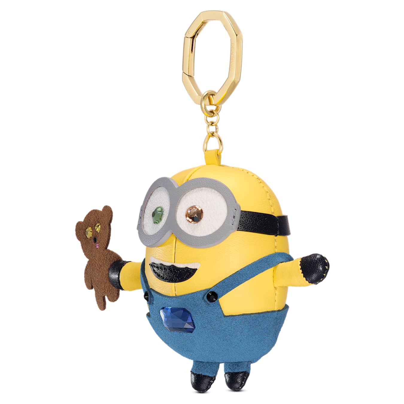 Minions bag charm Multicolored, Gold-tone plated - Image 3