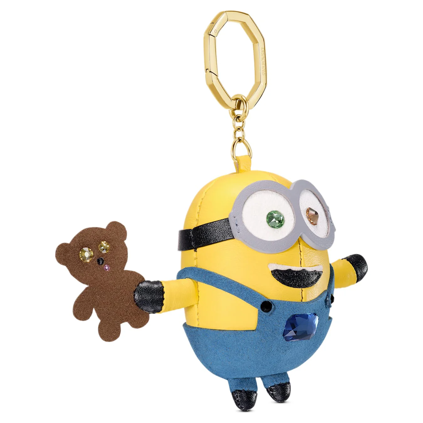Minions bag charm Multicolored, Gold-tone plated - Image 4