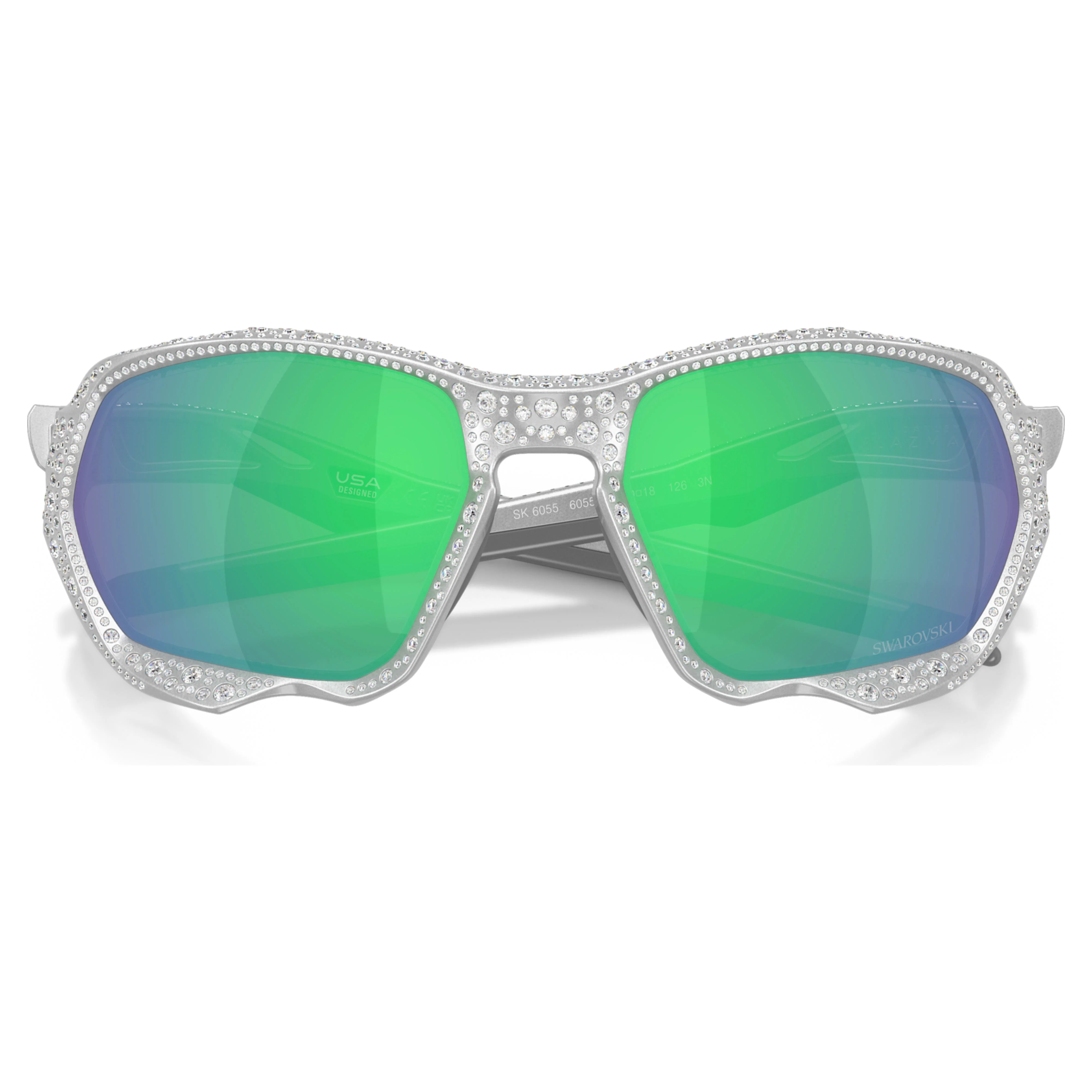 OAKLEY Plazma Sunglasses X-Silver Silver - Image 4