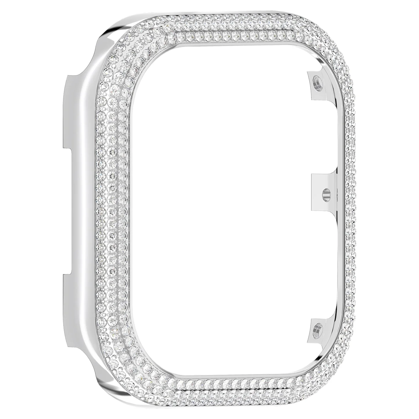 Sparkling case compatible with Apple watch® 41 mm, Silver tone - Image 3