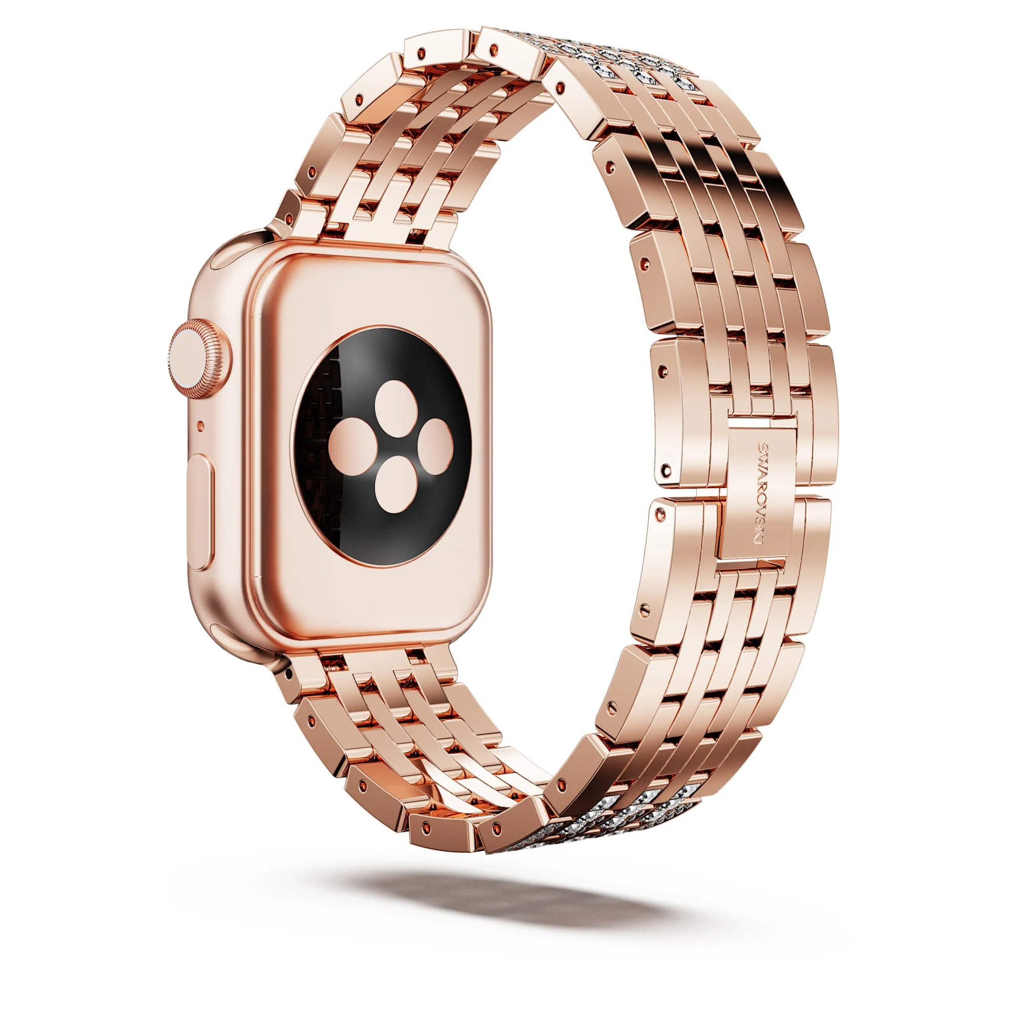 Sparkling princess strap For Apple Watch® 40mm & 41mm, Rose gold tone, Rose gold-tone finish - Image 4