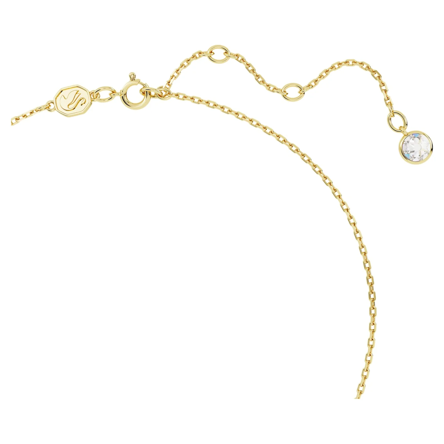 Stilla pendant Pear cut, Green, Gold-tone plated - Image 3