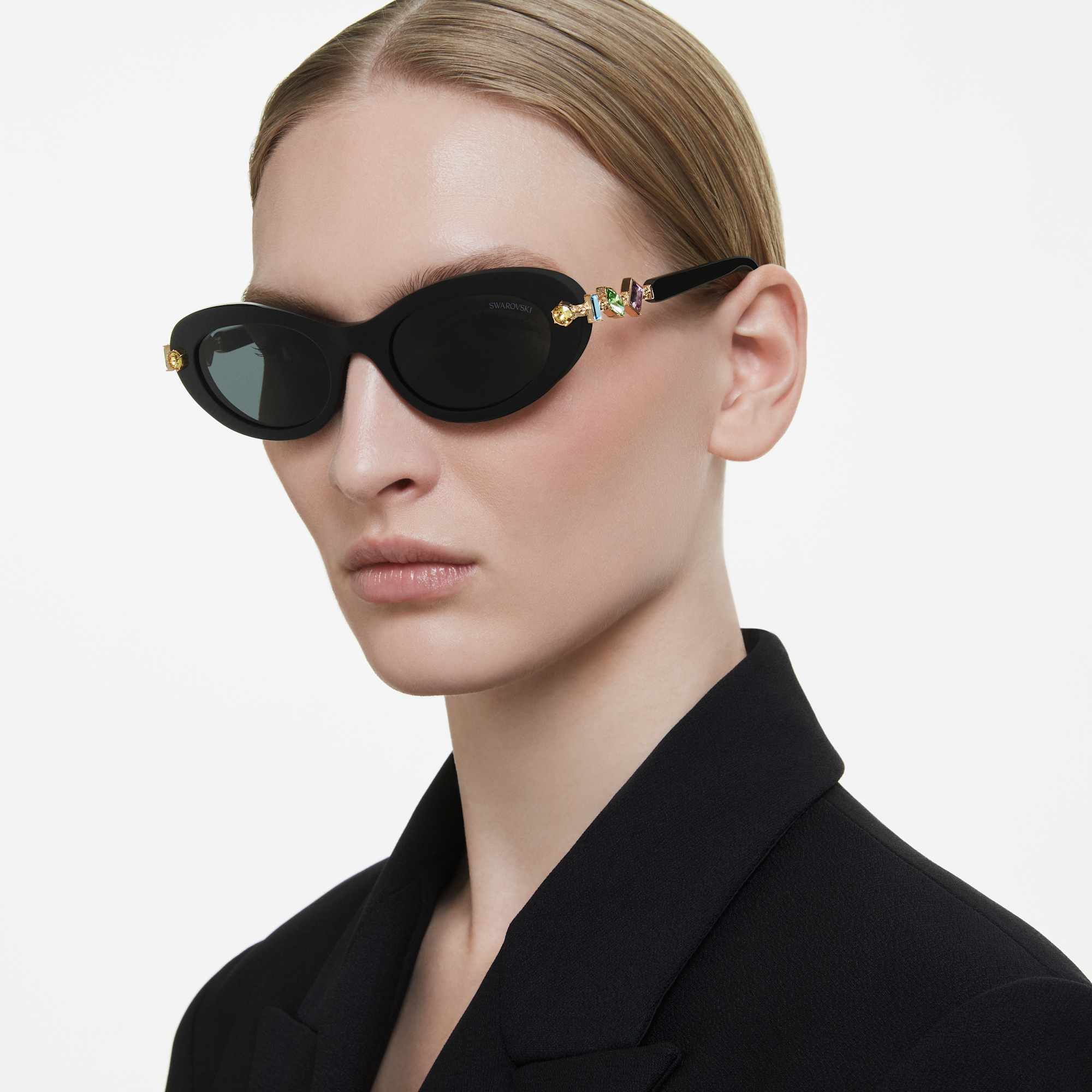 Sunglasses Oval shape, Black - Image 6
