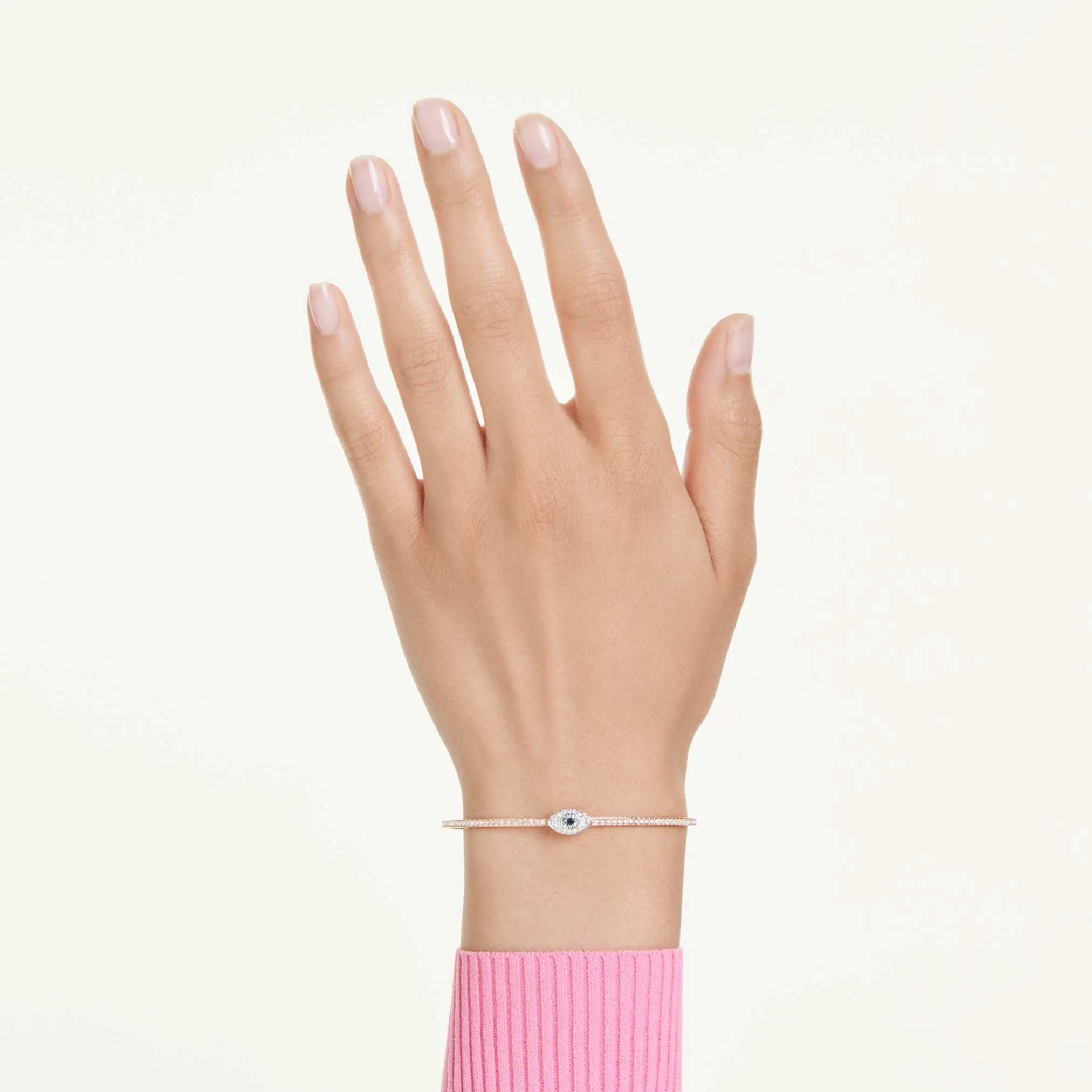 Symbolica bangle Eye, Multicolored, Rose gold-tone plated - Image 6