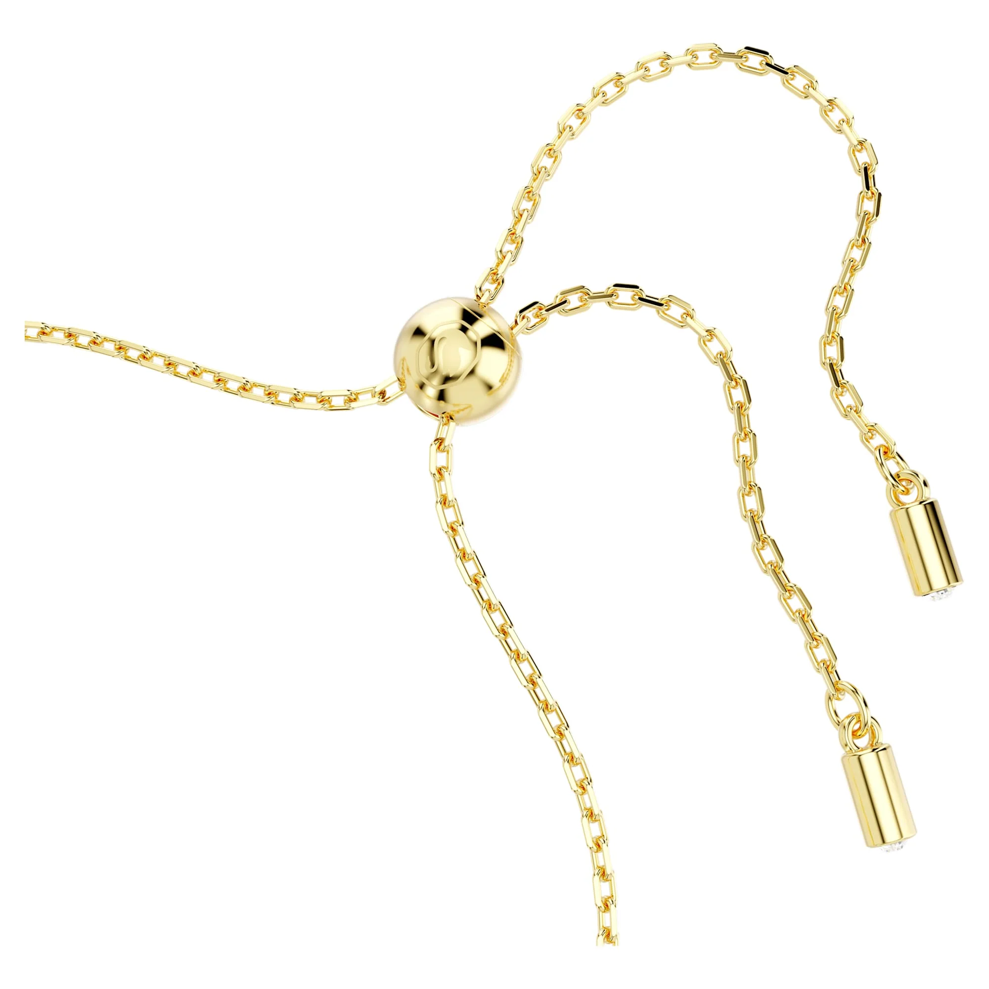 Symbolica bracelet Clover, evil eye and horseshoe, Blue, Gold-tone plated - Image 3