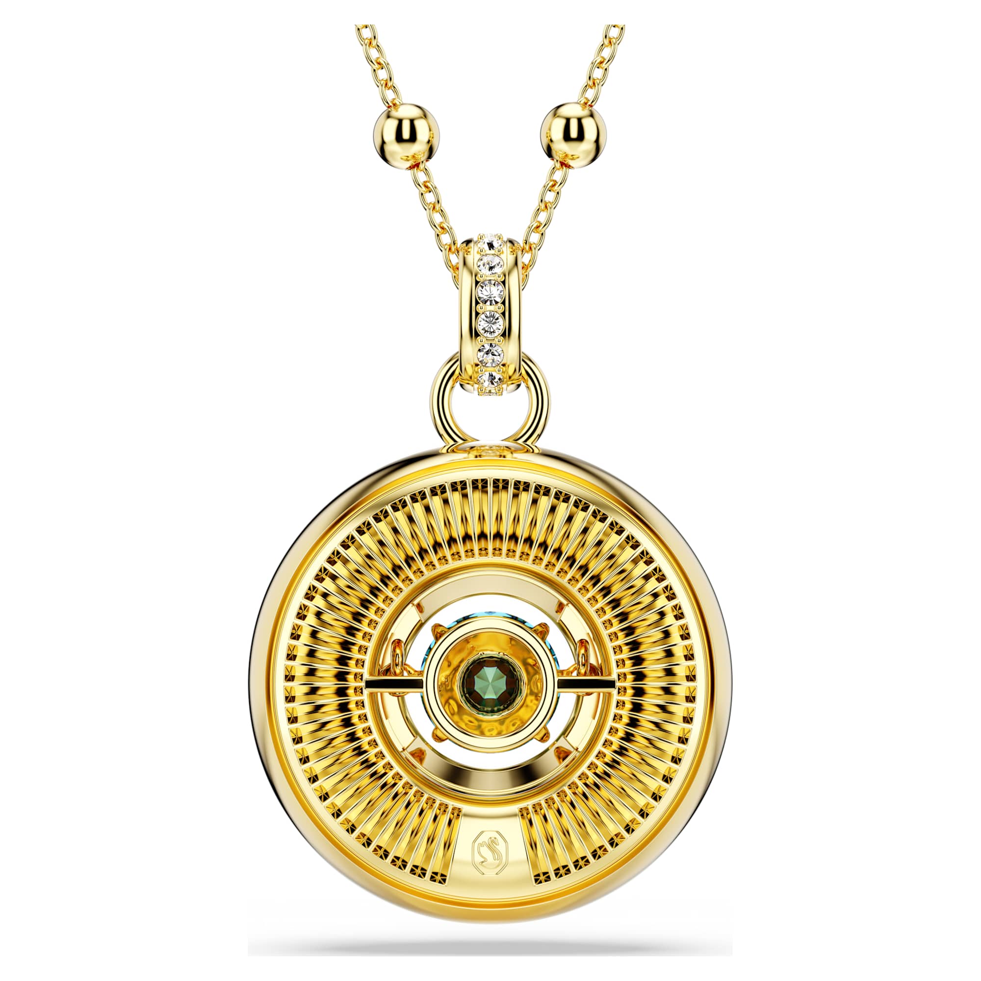 Symbolica pendant Evil eye, Medium, Multicolored, Gold-tone plated - Image 4