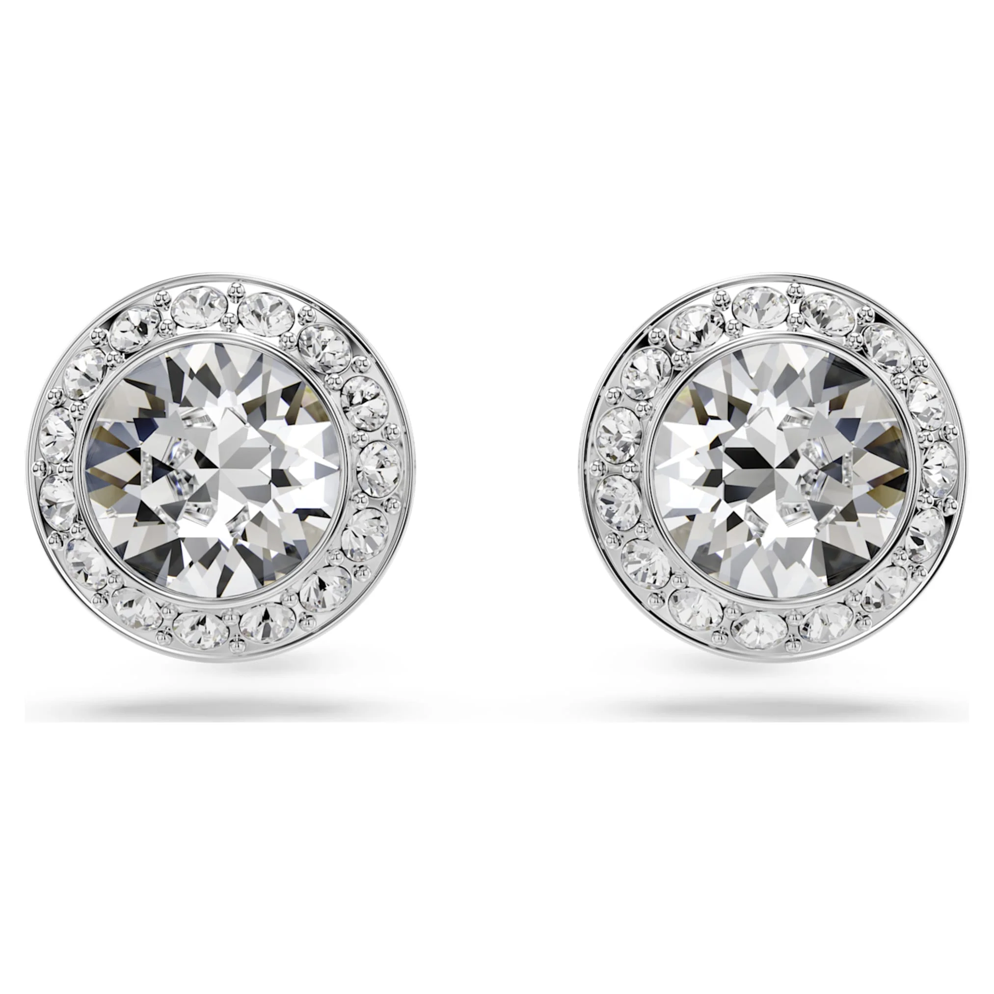 Una Angelic set Set (3), Round cut, White, Rhodium plated - Image 6
