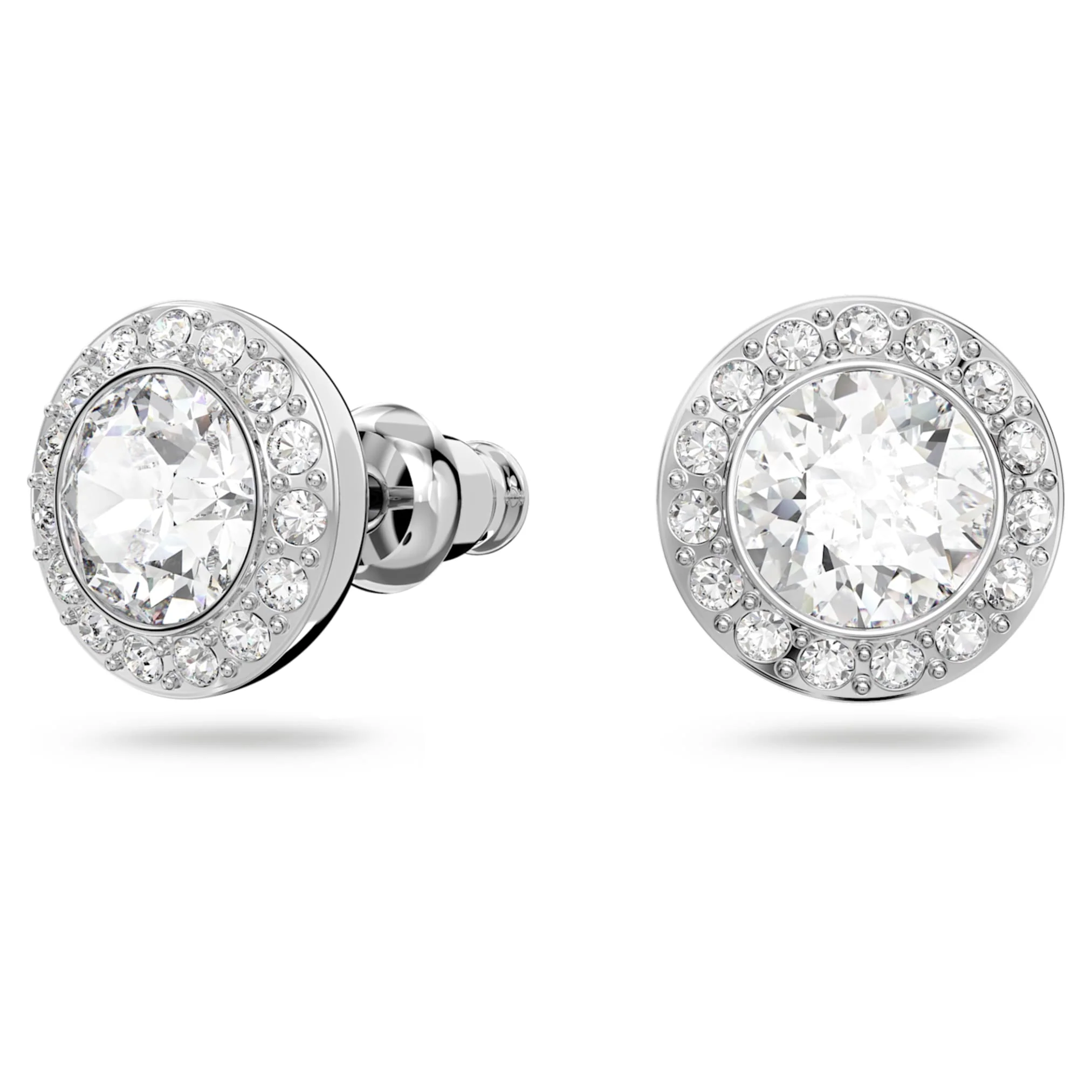 Una Angelic set Set (3), Round cut, White, Rhodium plated - Image 8